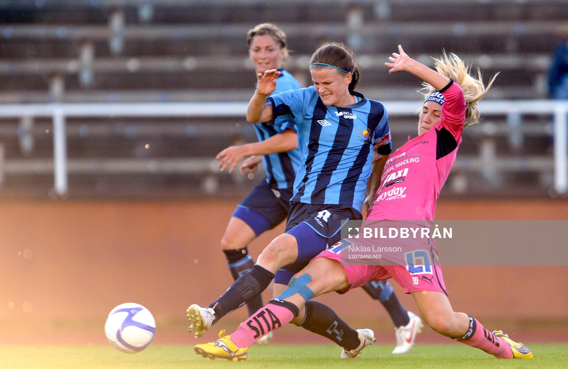 Katrin Jonsdottir, Djurgården och Emma Lundh, Linköping