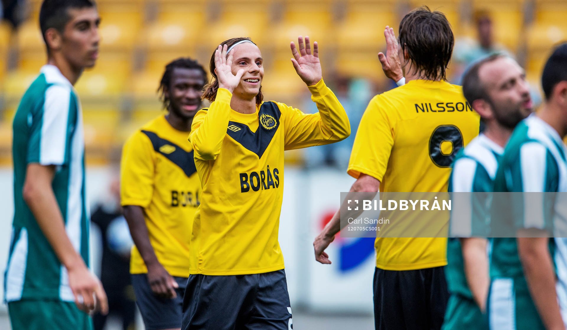 Niklas Hult, Elfsborg, jubel