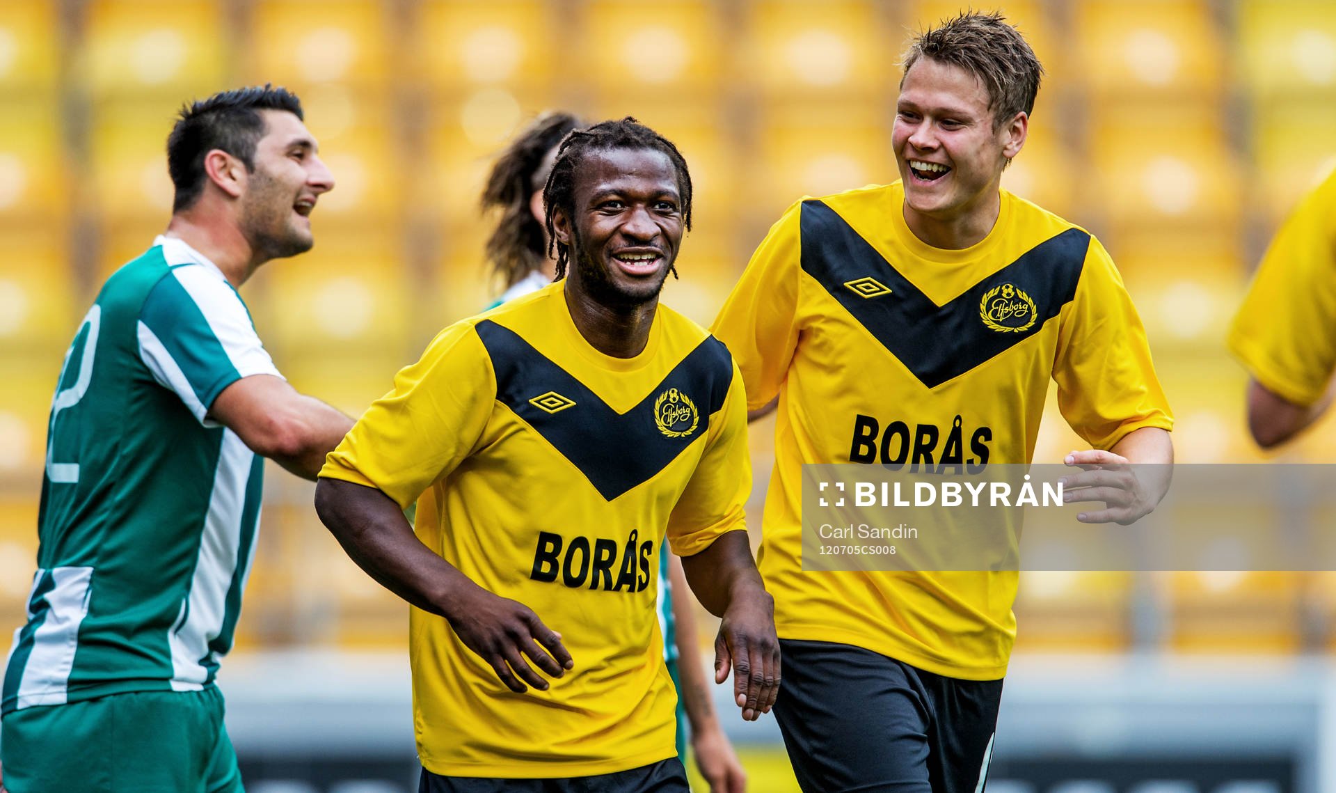 Amadou Jawo, Viktor Claesson, Elfsborg, jubel