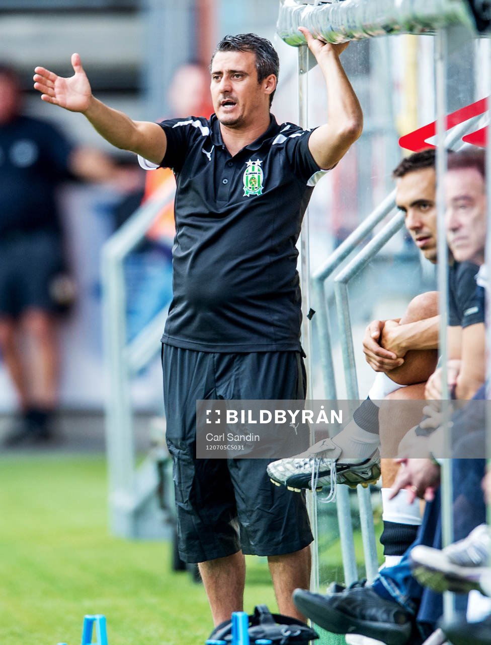 Adrian Mifsud, team manager, Floriana