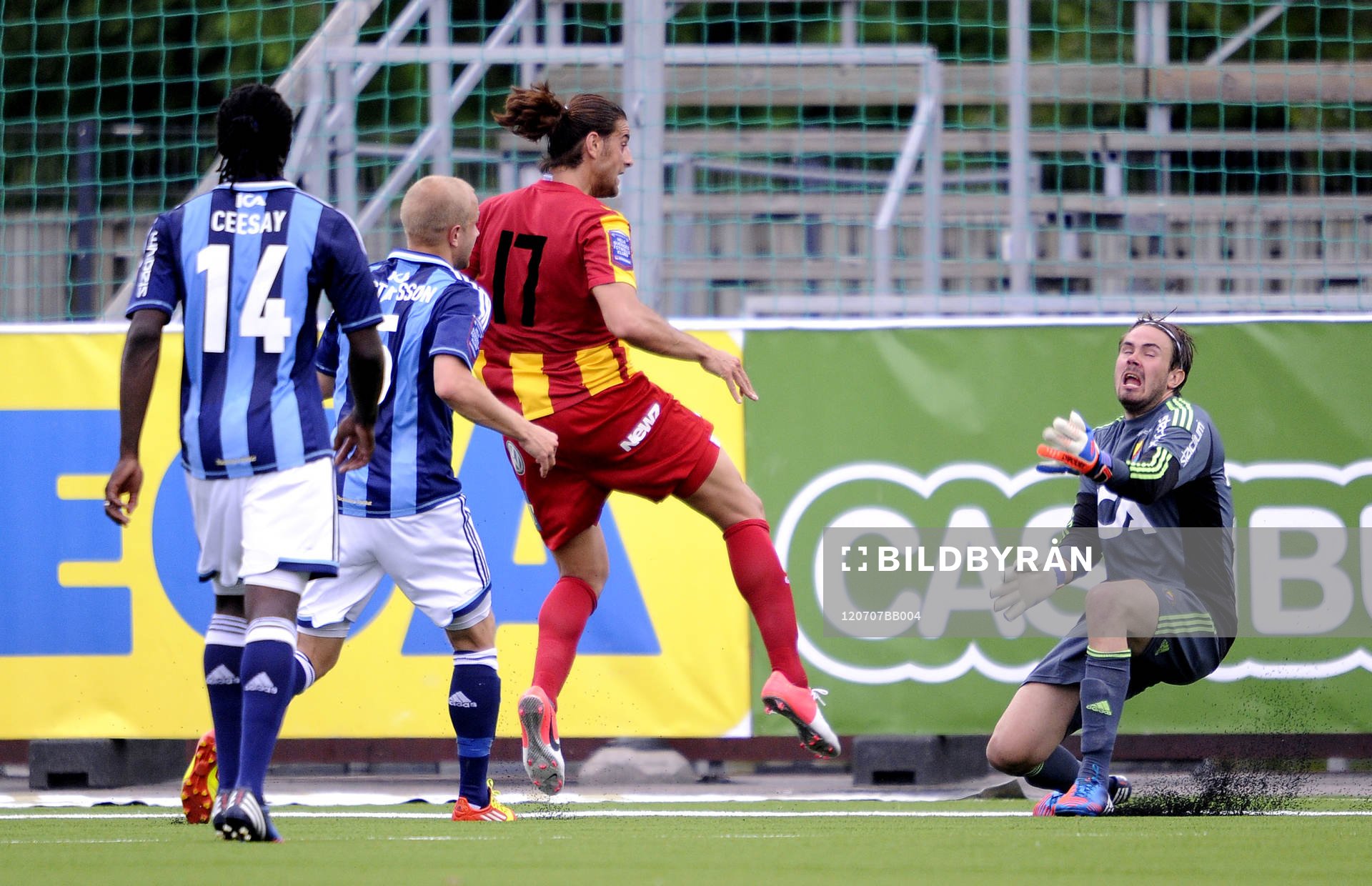 George Mourad, Syrianska, gör 1-0