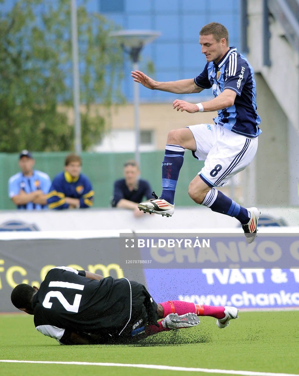 James Keene, Djurgården missar målet