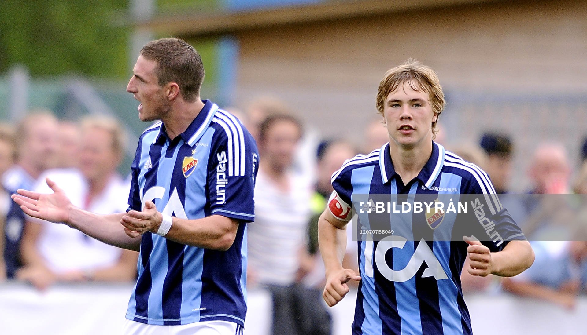 James Keene och Simon Tibbling, Djurgården.