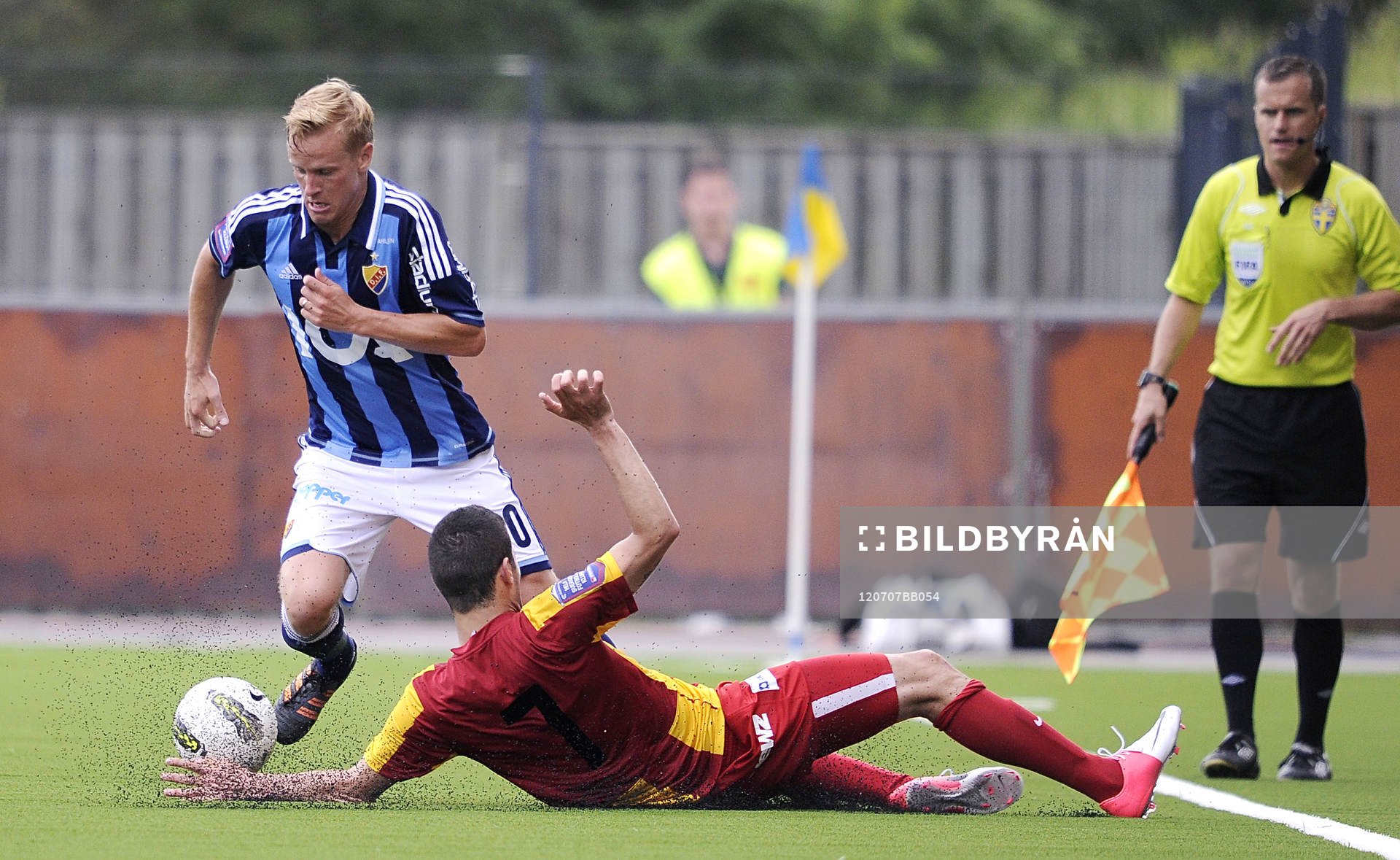 Anders Dahlén, Djurgården. Robert Massi, Syrianska