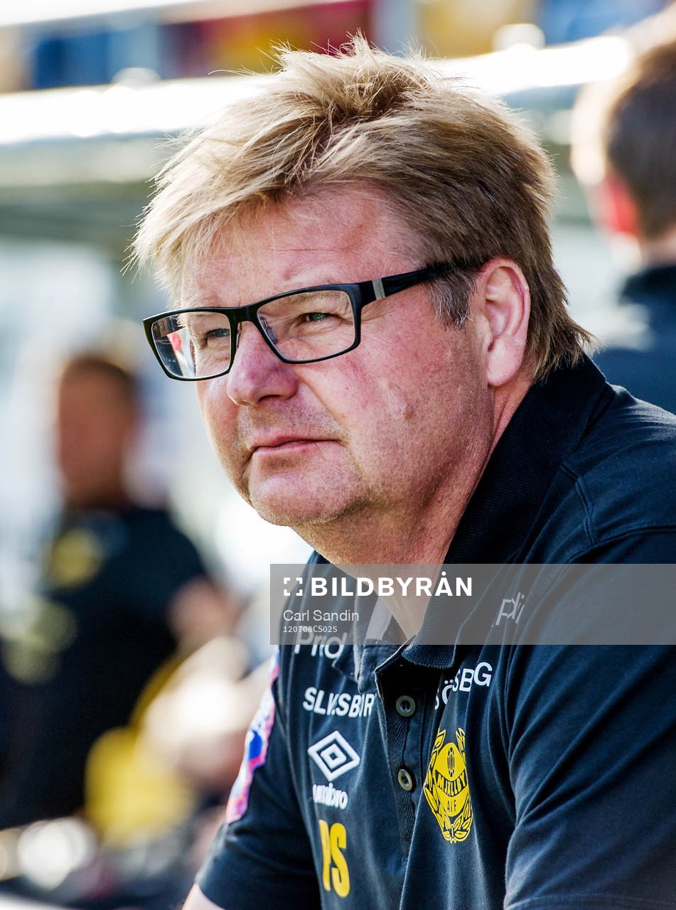 Peter Swärdh, tränare Mjällby