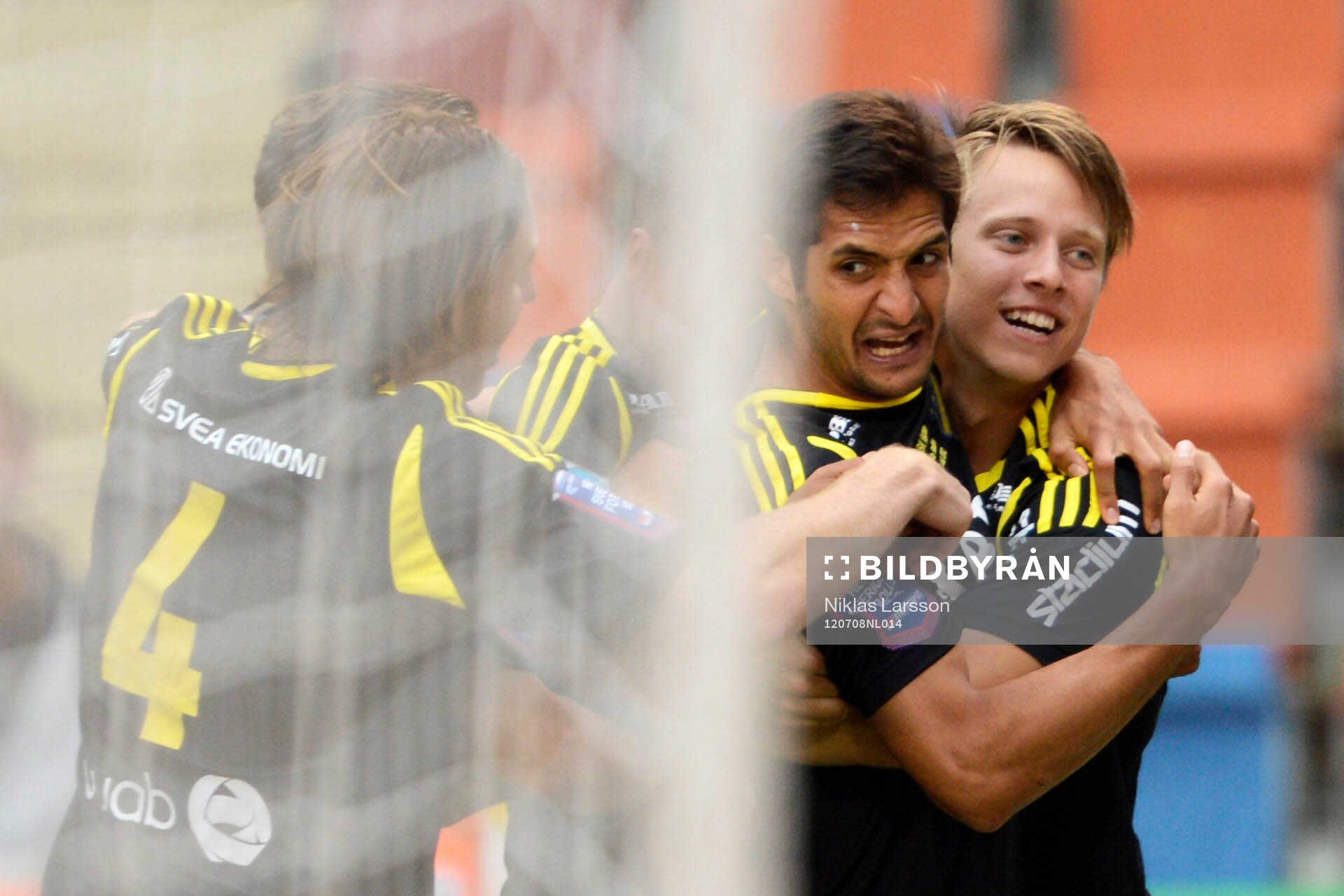 Viktor LUndberg och Celso Borges, AIK, jubel