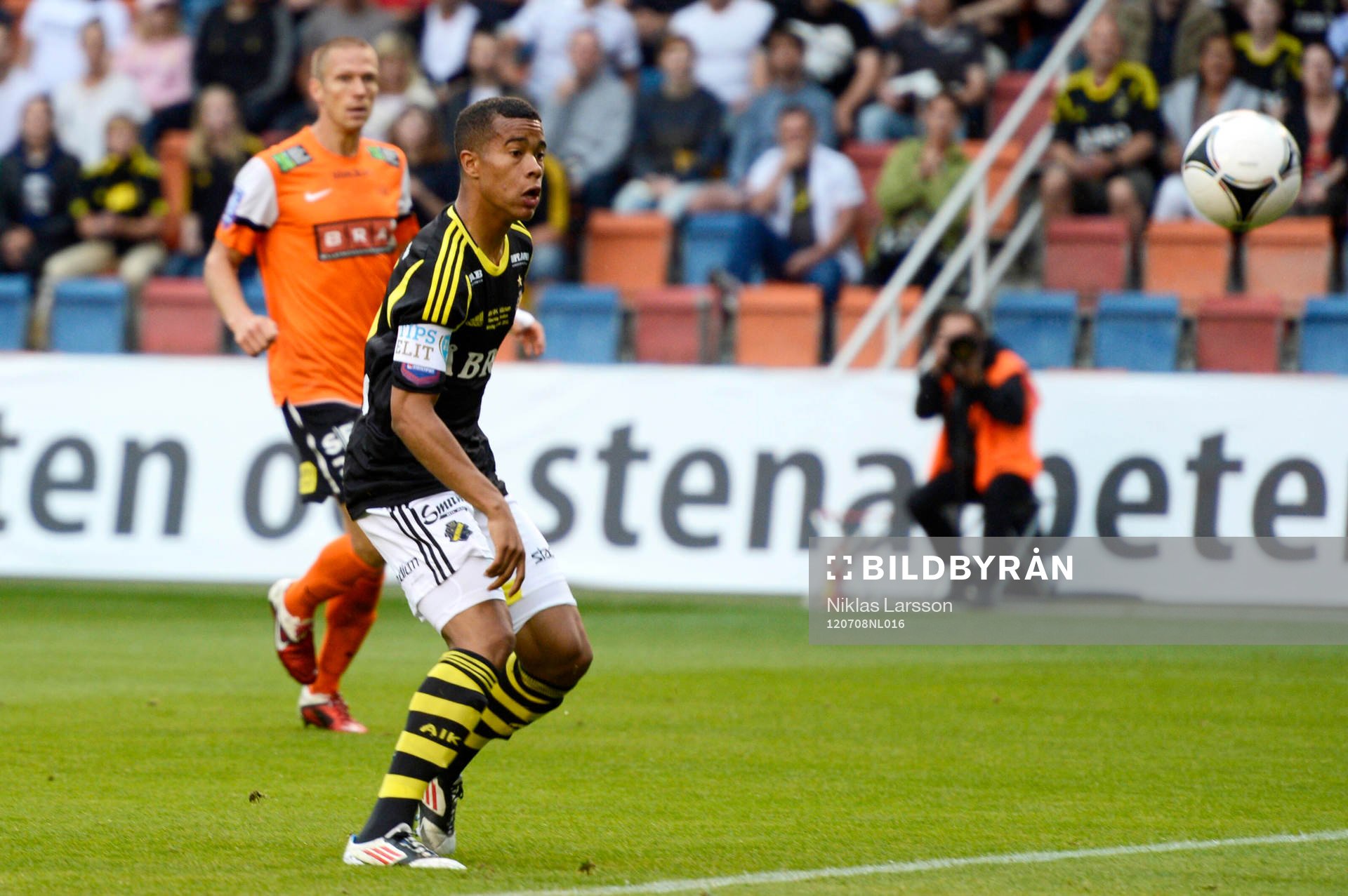 Robin Quaison, AIK, gör 2-0