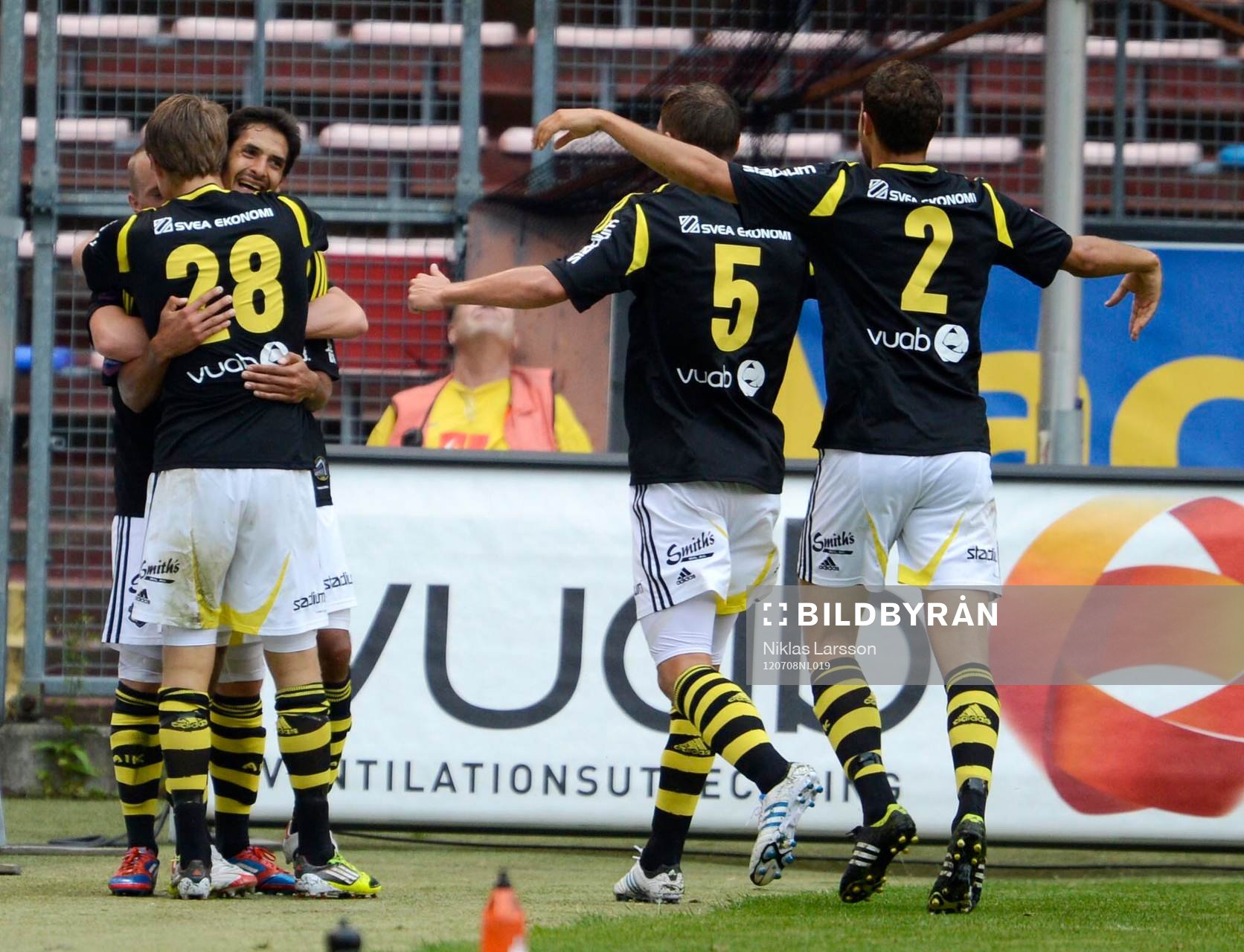 Celso Borges, AIK, jubel