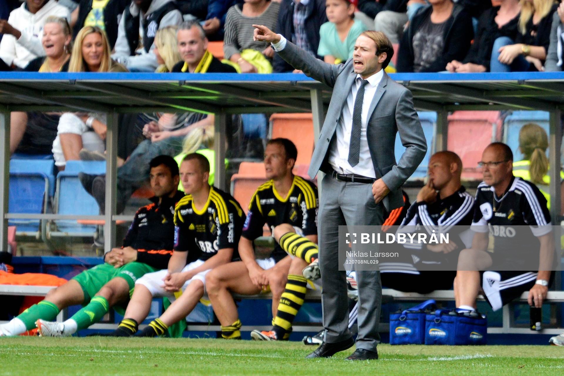 Andreas Alm, tränare, AIK