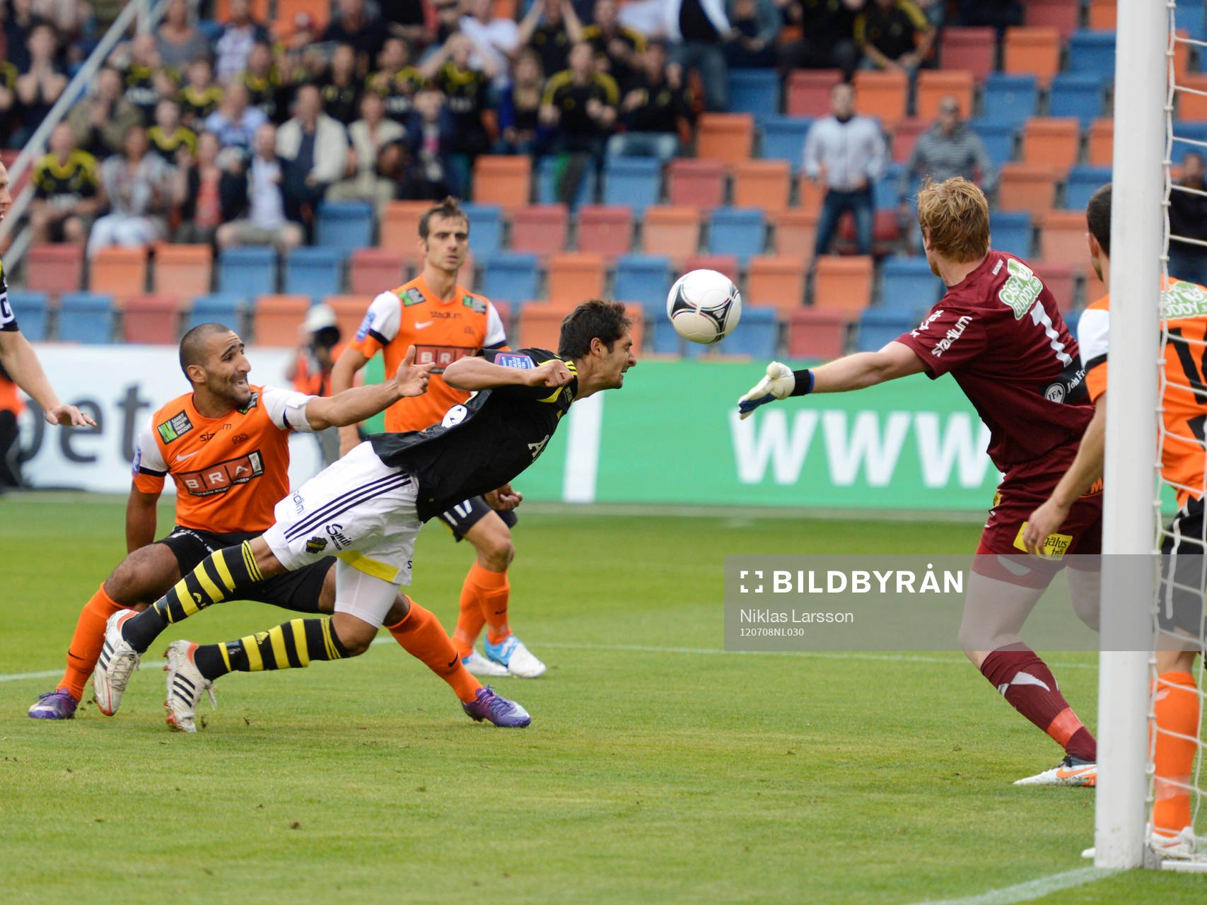 Celso Borges, AIK, gör 1-0