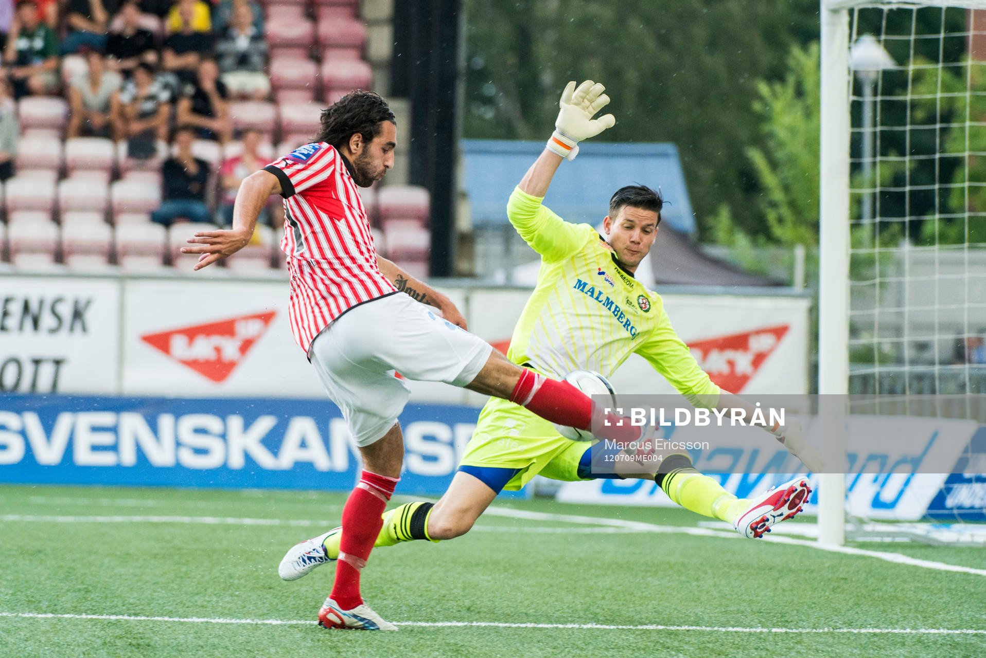 Jimmy Durmaz, Malmö utmanar Jonas Sandqvist, målvakt