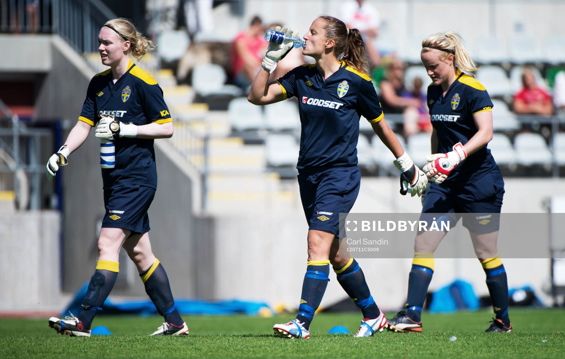 Hedvig Lindahl, målvakt, Sofia Lundgren, målvakt, Kristin