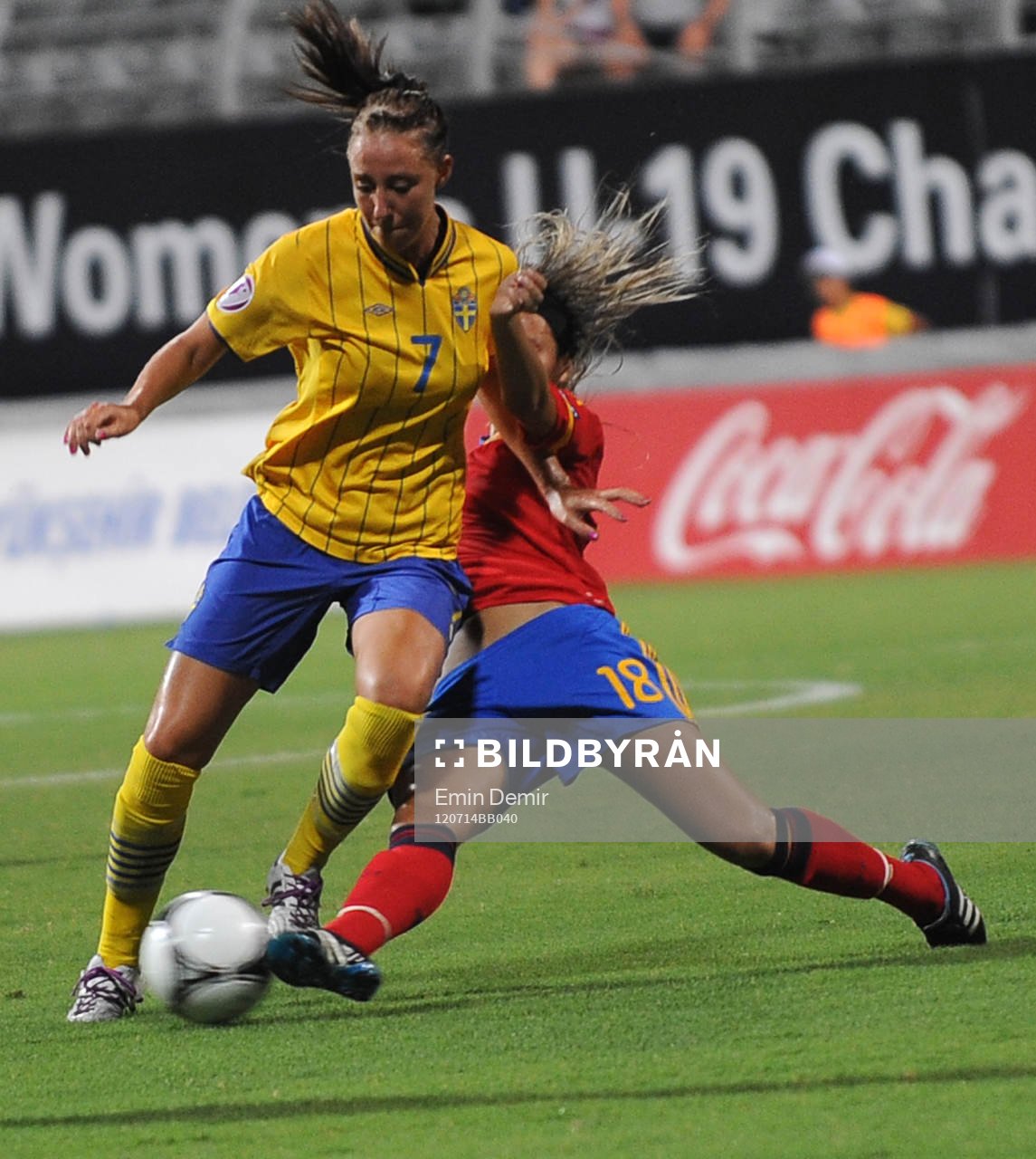 Petra Andersson, Sverige och Virginia Torrecilla, Spanien
