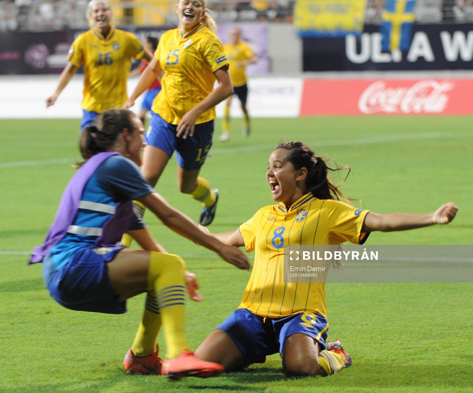 Malin Diaz, Sverige (jubel)