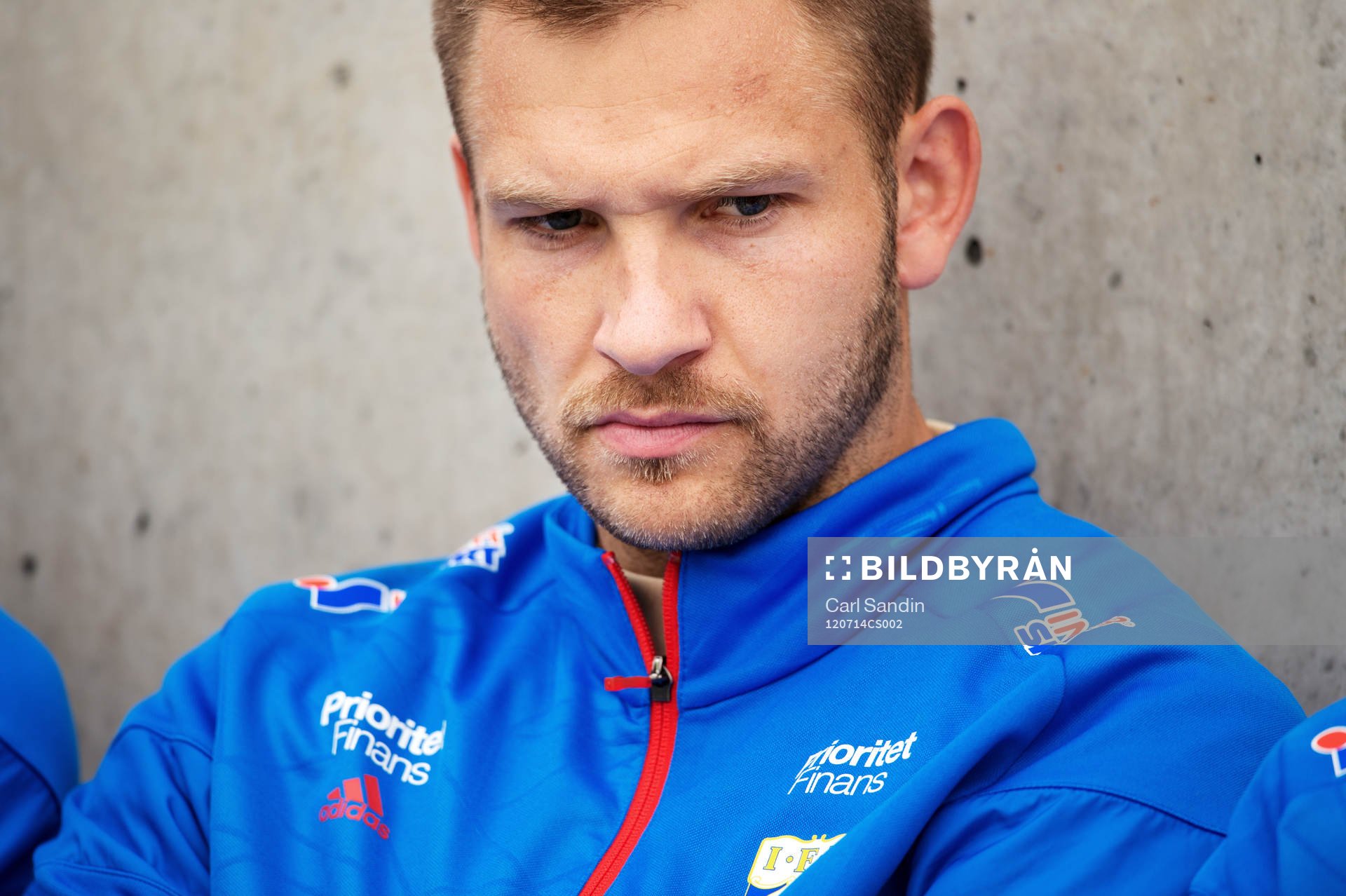 John Alvbåge, målvakt, IFK Göteborg, på bänken, depp