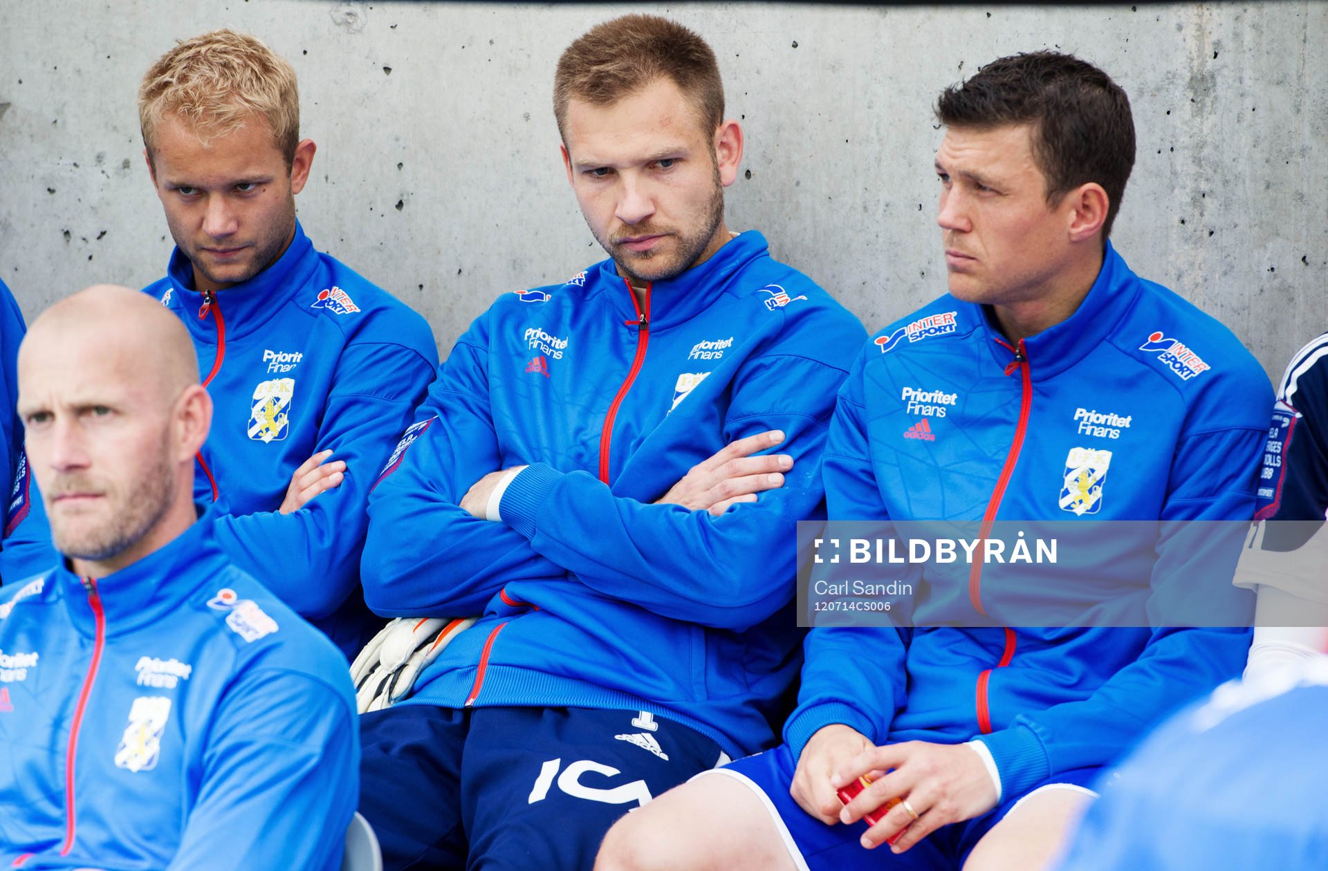John Alvbåge, målvakt, IFK Göteborg, på bänken