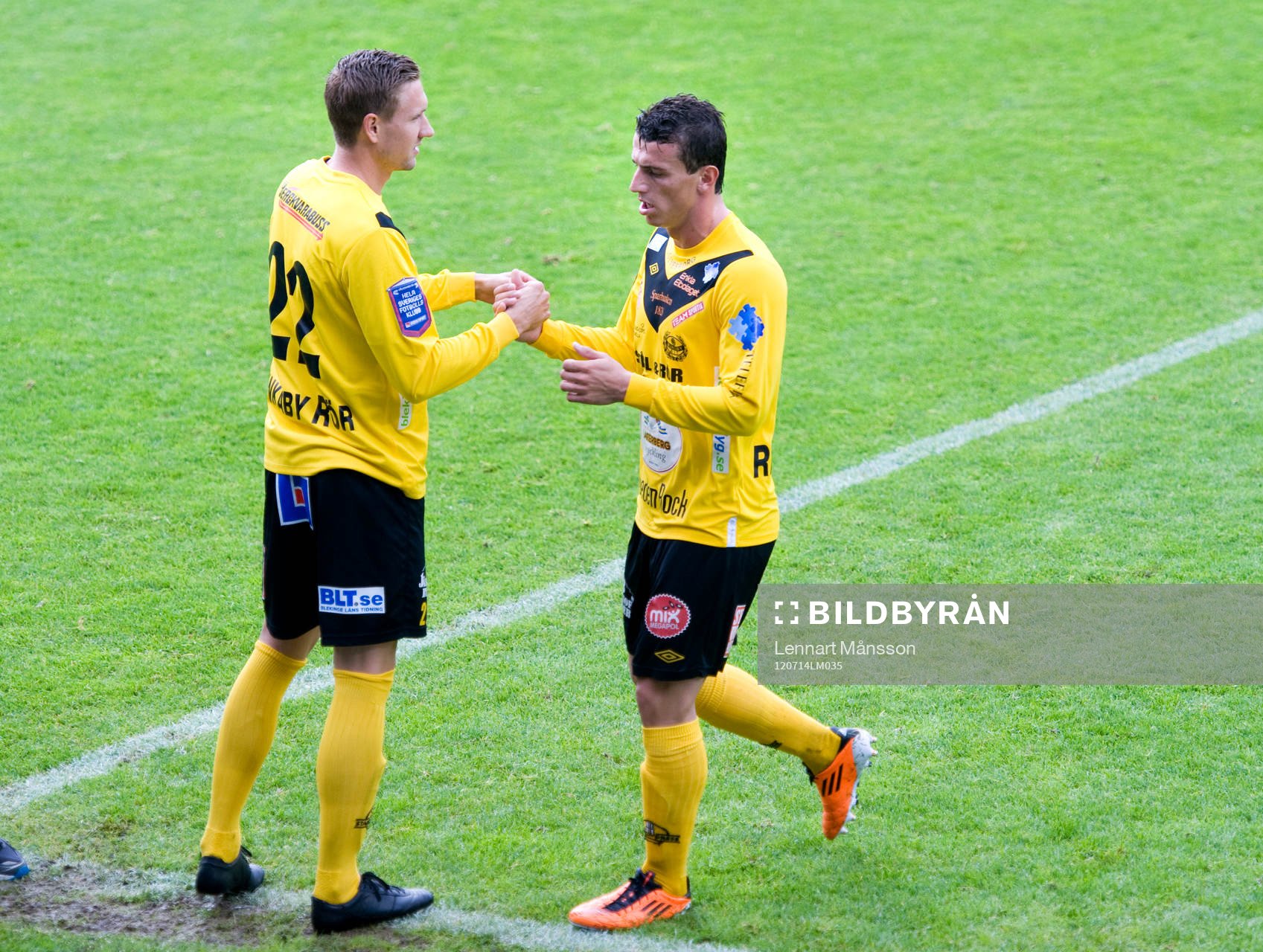 Erton Fejzullahu ut och Marcus Pode in för Mjällby