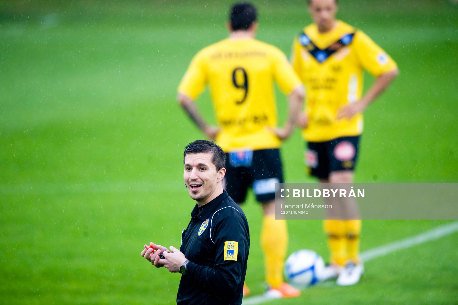 Avspark, Bojan Pandzic, domare