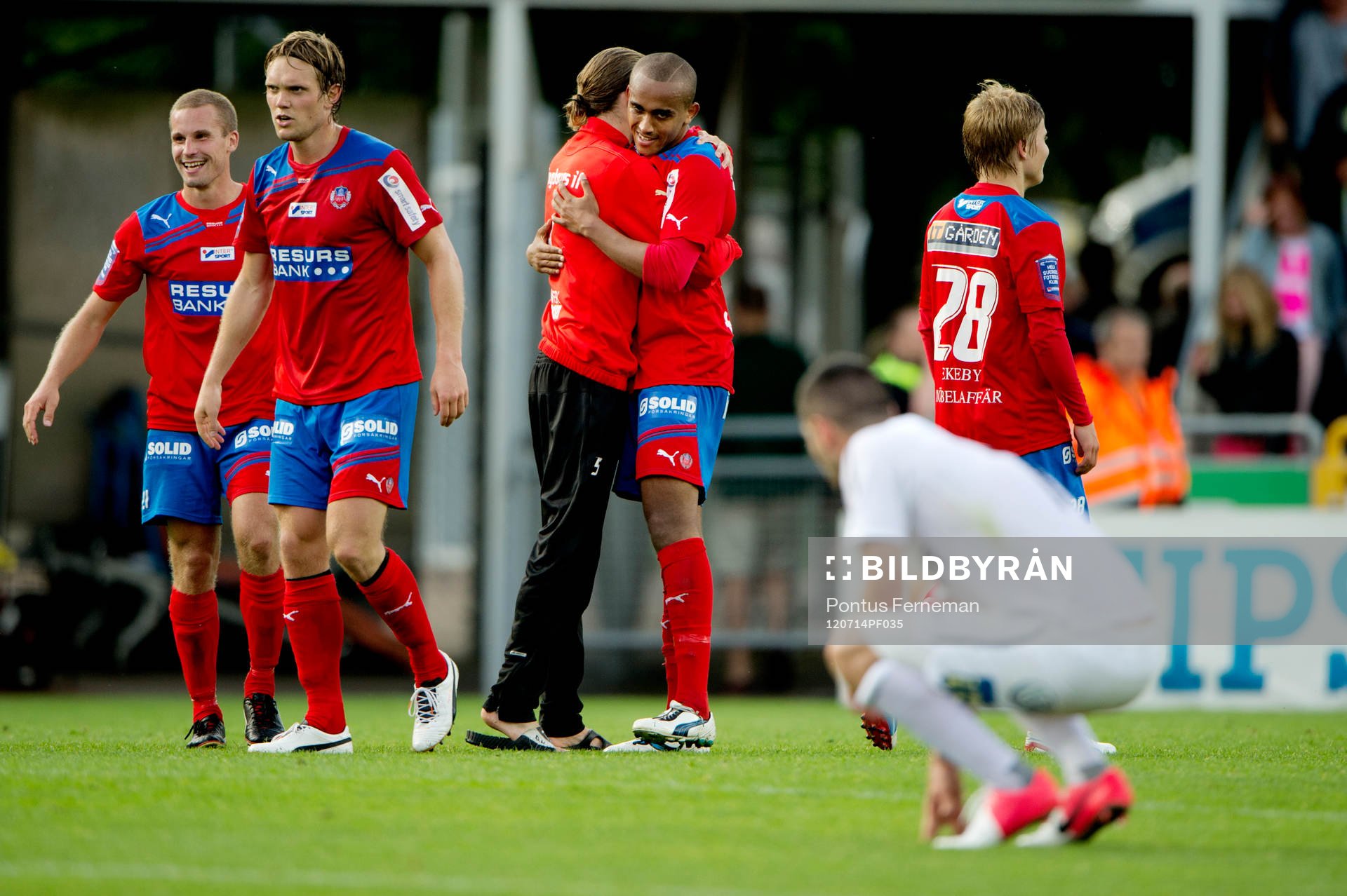 Helsingborg, jubel, Syrianska, depp
