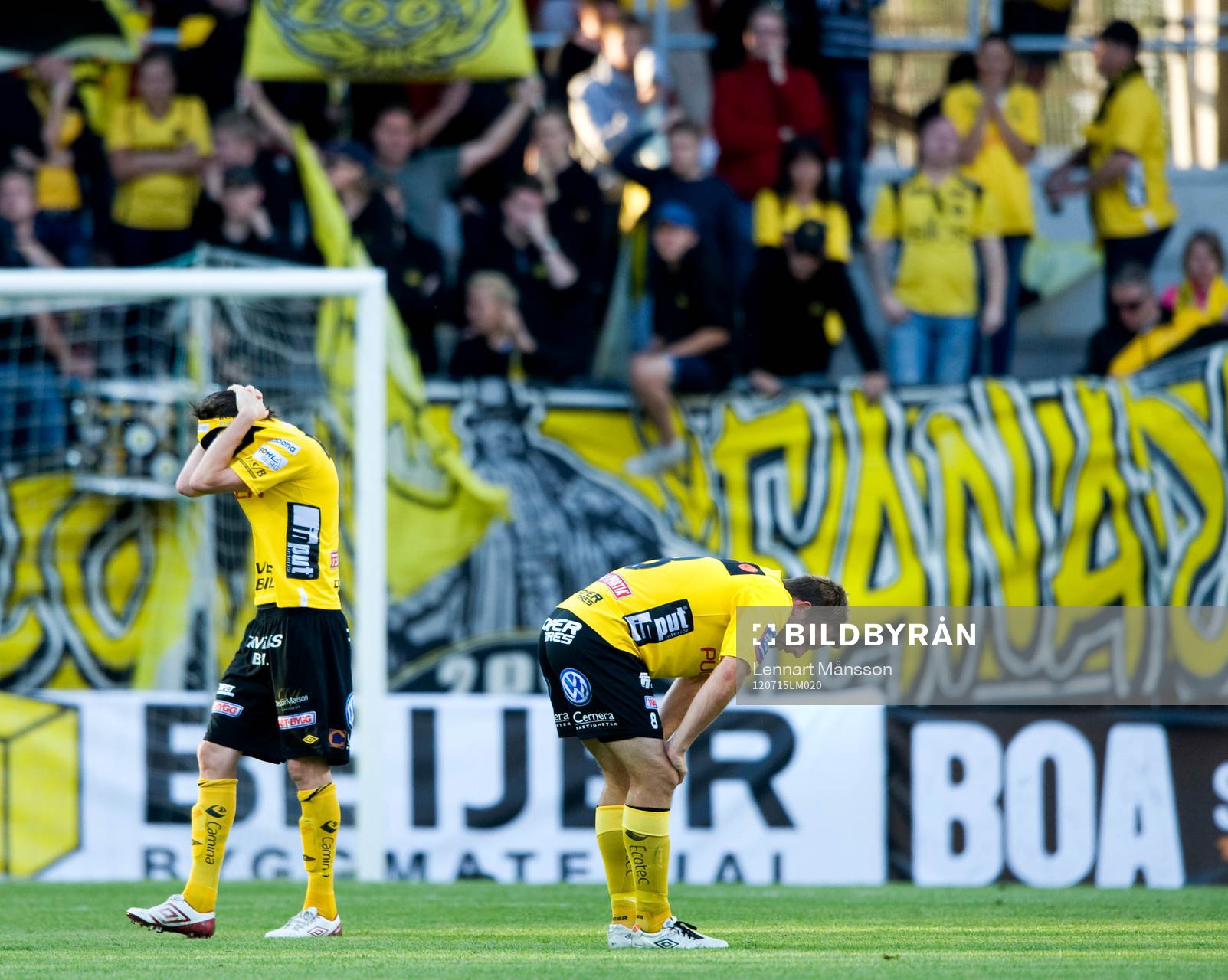 Slutsignal, Elfsborg, målskytten Anders Svensson sitter