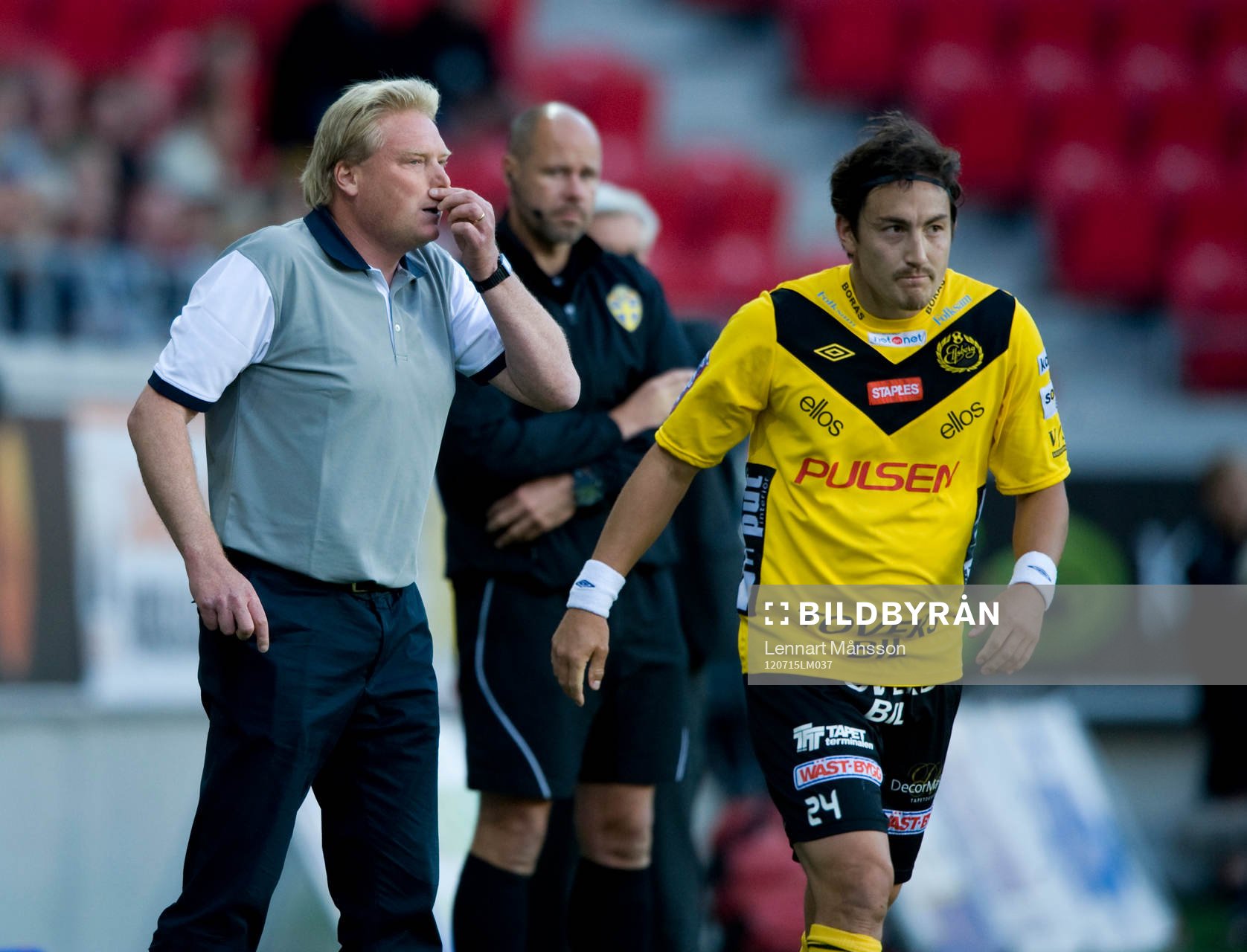 Bistra miner, Jörgen Lennartsson, tränare, Elfsborg och