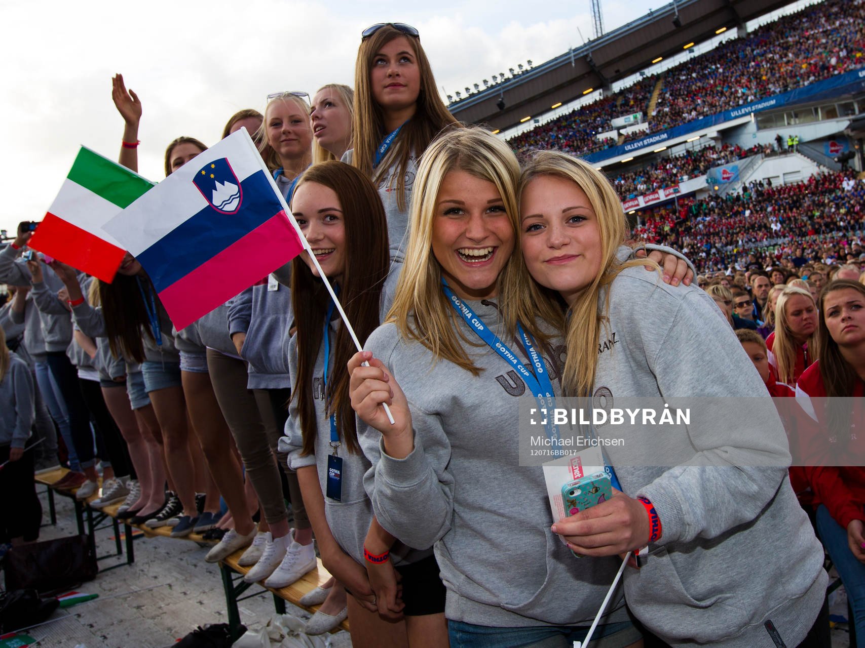 Fotboll, Gothia Cup, Invigning