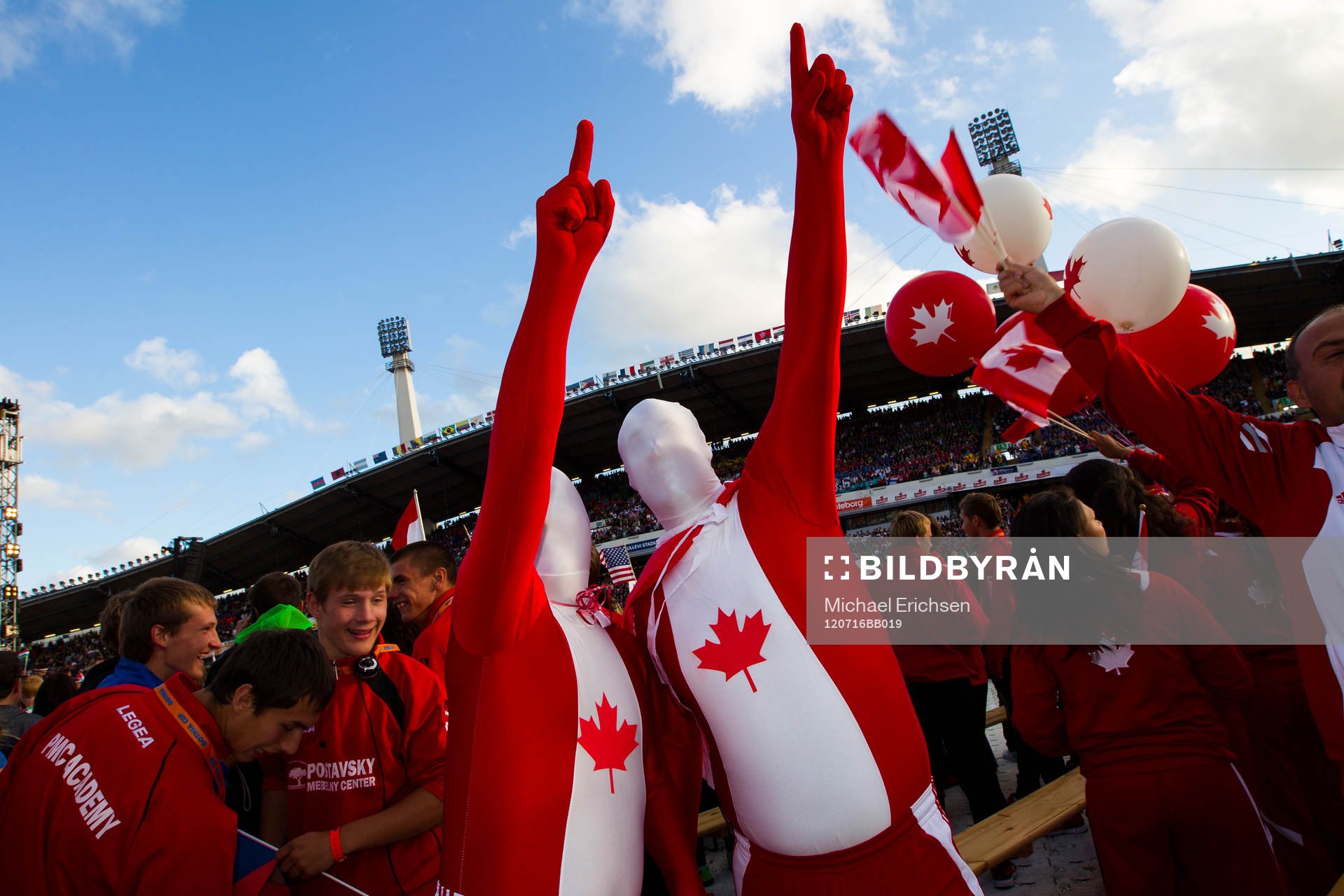Fotboll, Gothia Cup, Invigning