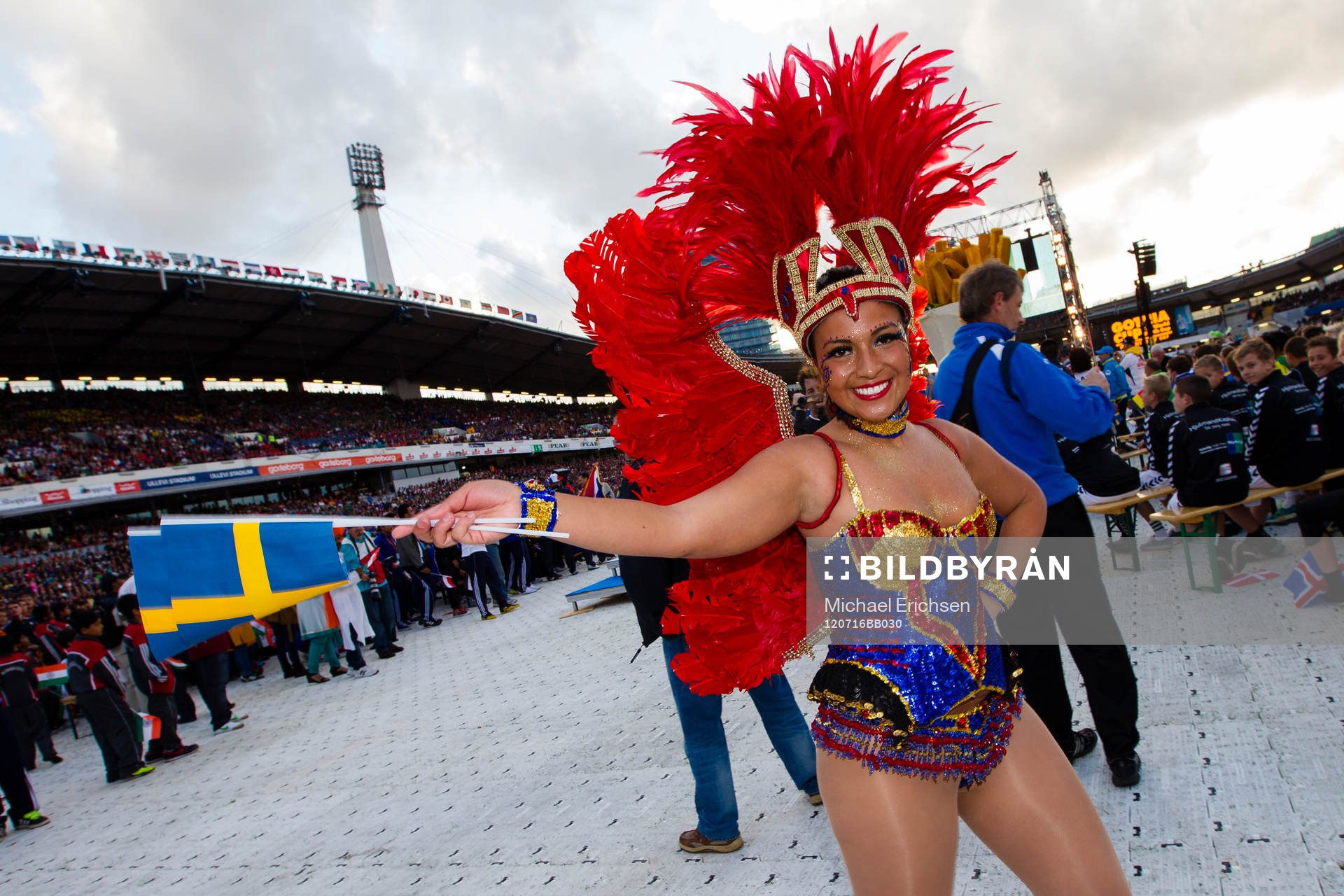 Fotboll, Gothia Cup, Invigning