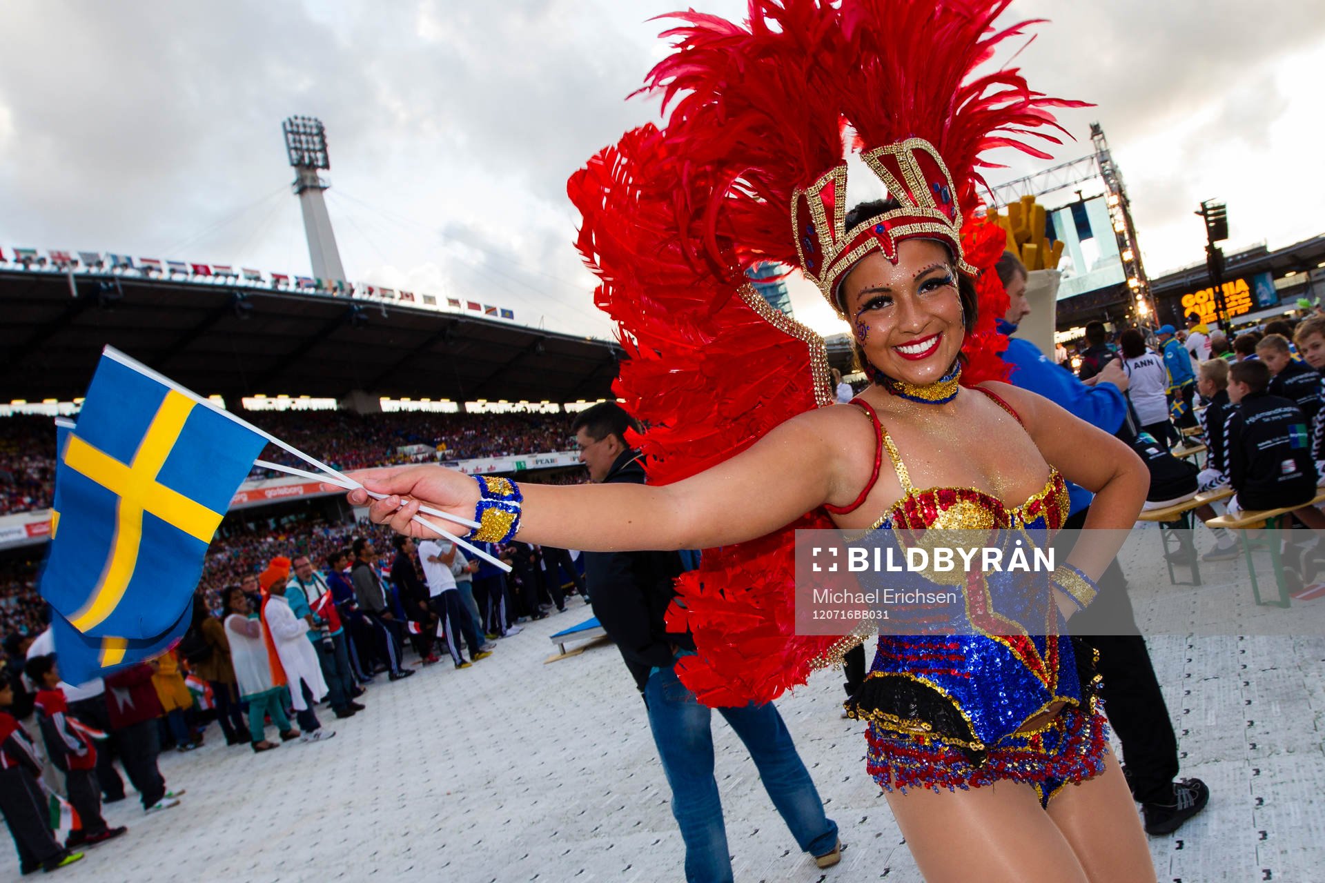Fotboll, Gothia Cup, Invigning