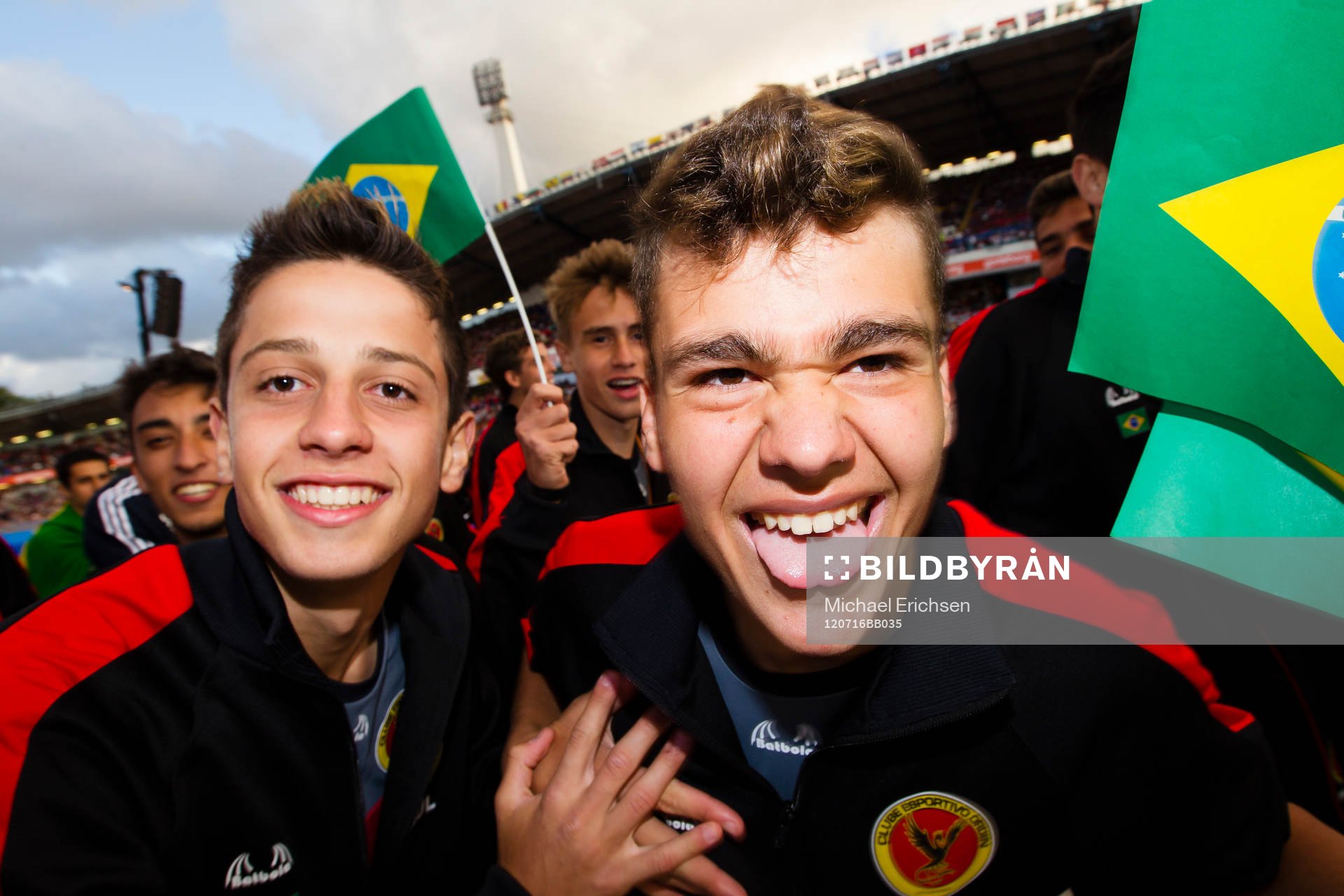 Fotboll, Gothia Cup, Invigning