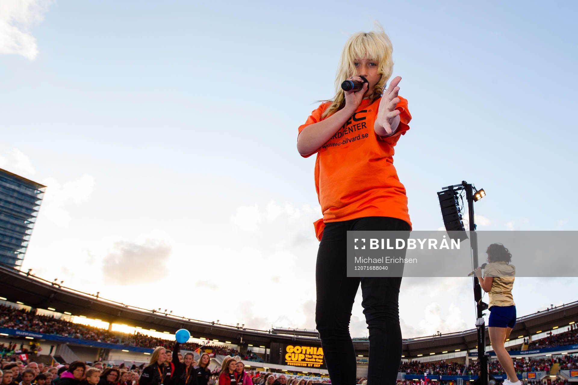 Fotboll, Gothia Cup, Invigning