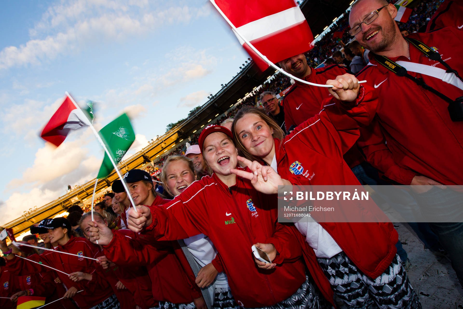 Fotboll, Gothia Cup, Invigning