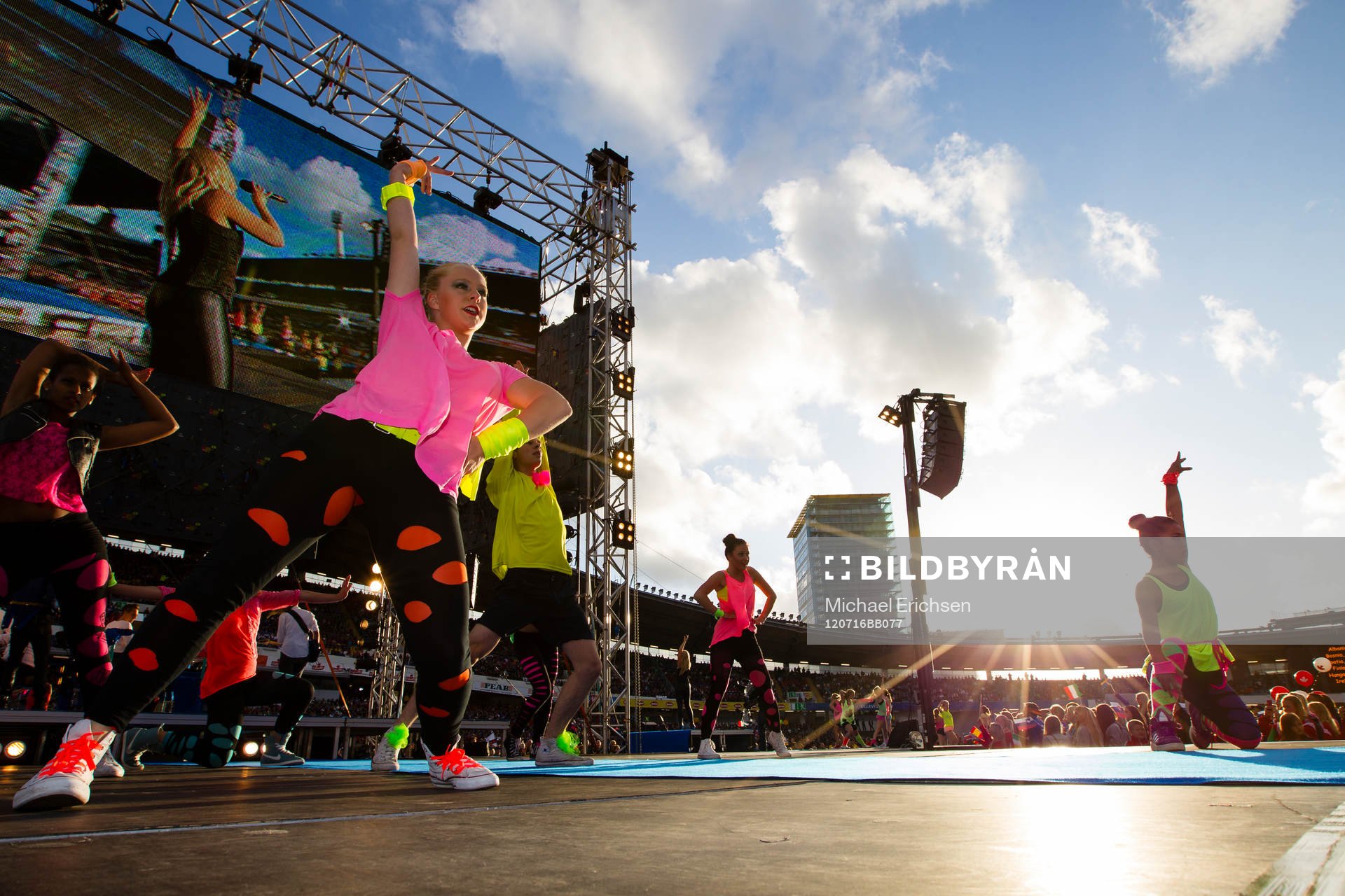 Fotboll, Gothia Cup, Invigning