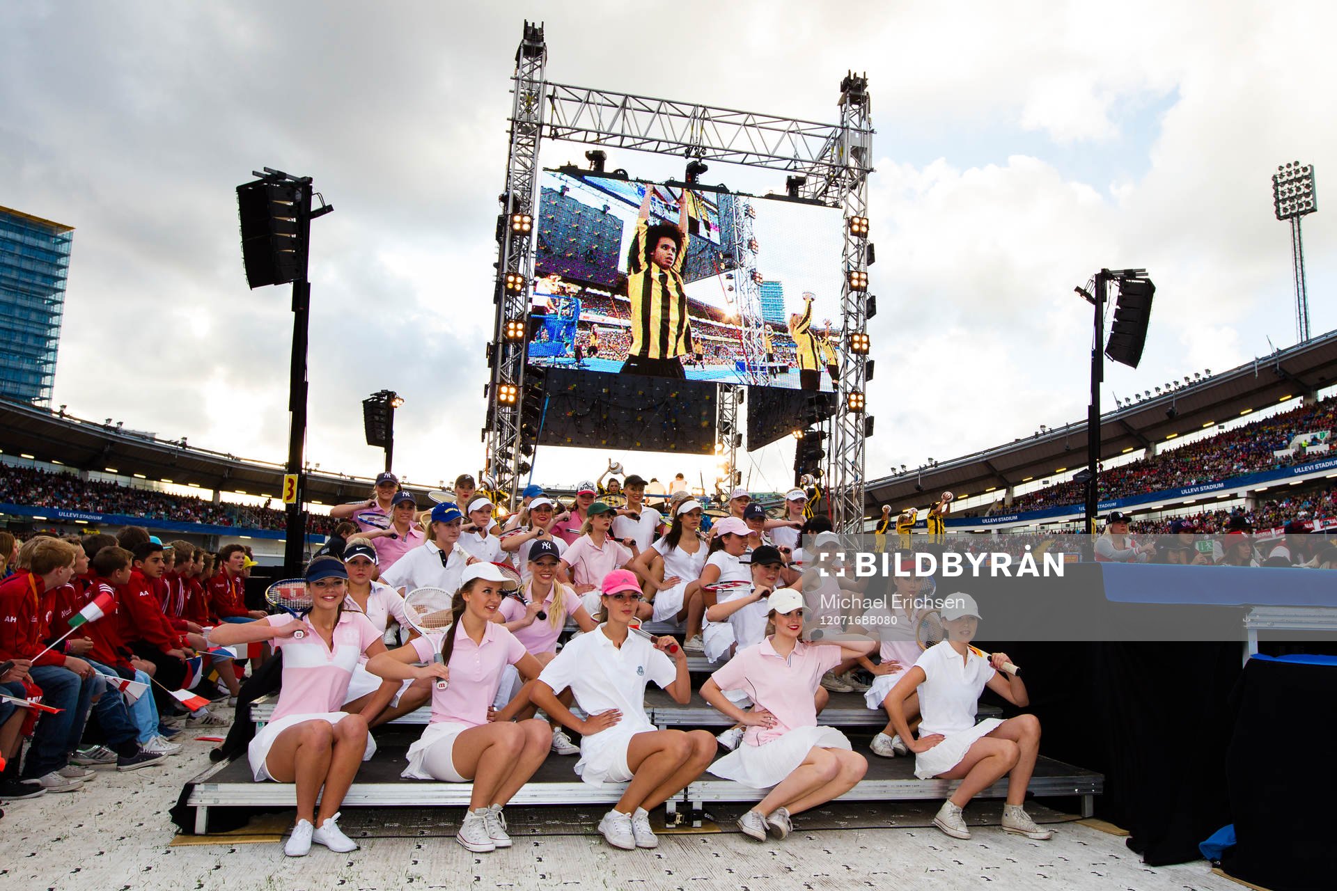Fotboll, Gothia Cup, Invigning