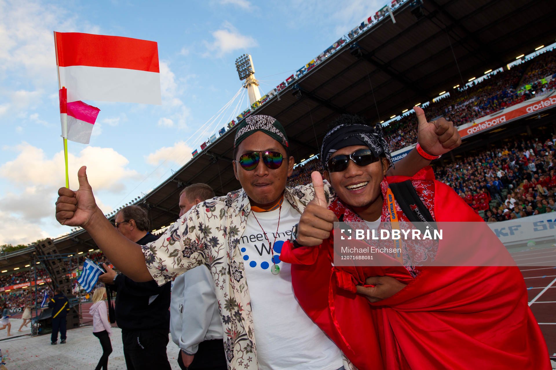 Fotboll, Gothia Cup, Invigning