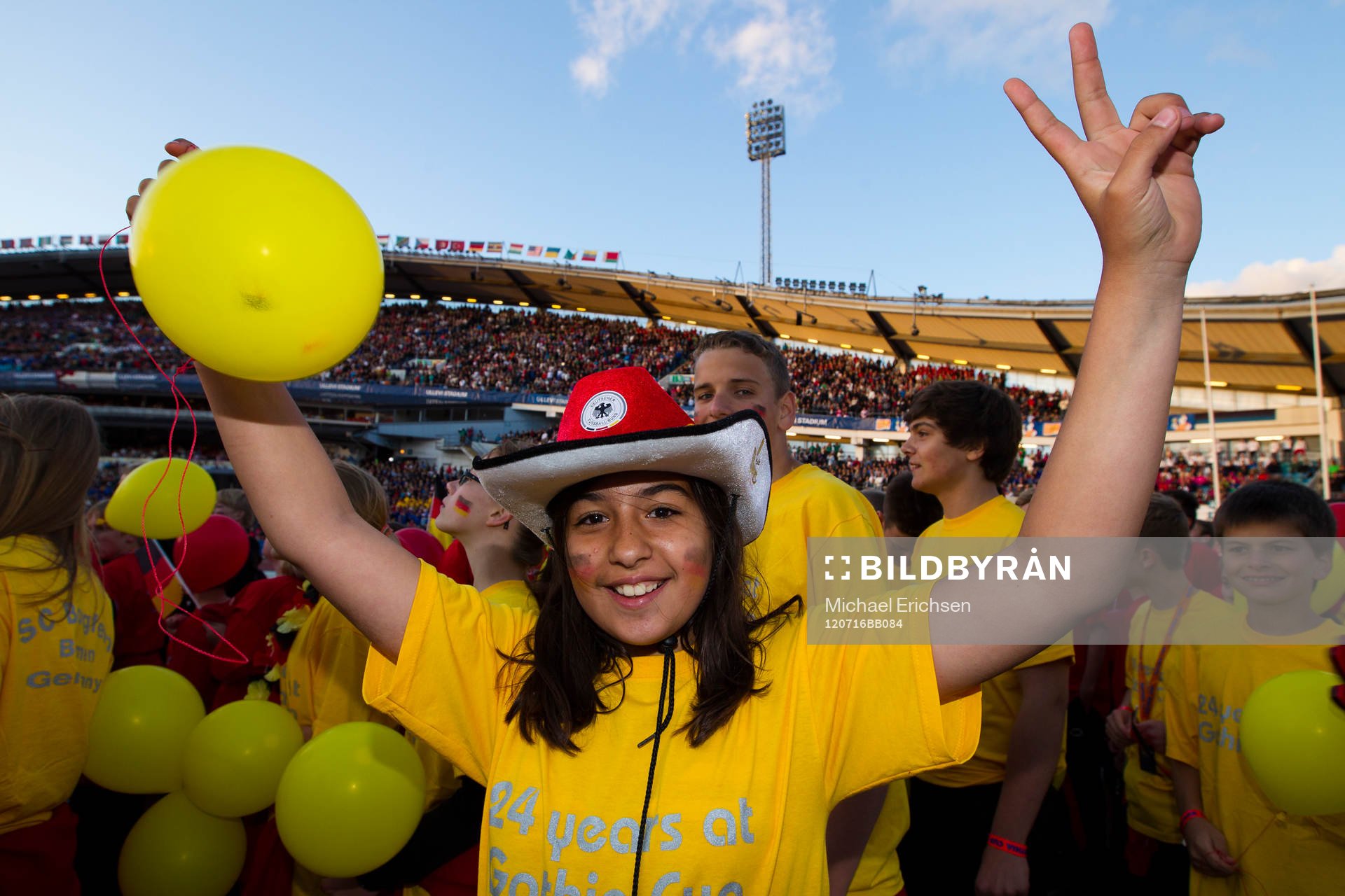 Fotboll, Gothia Cup, Invigning