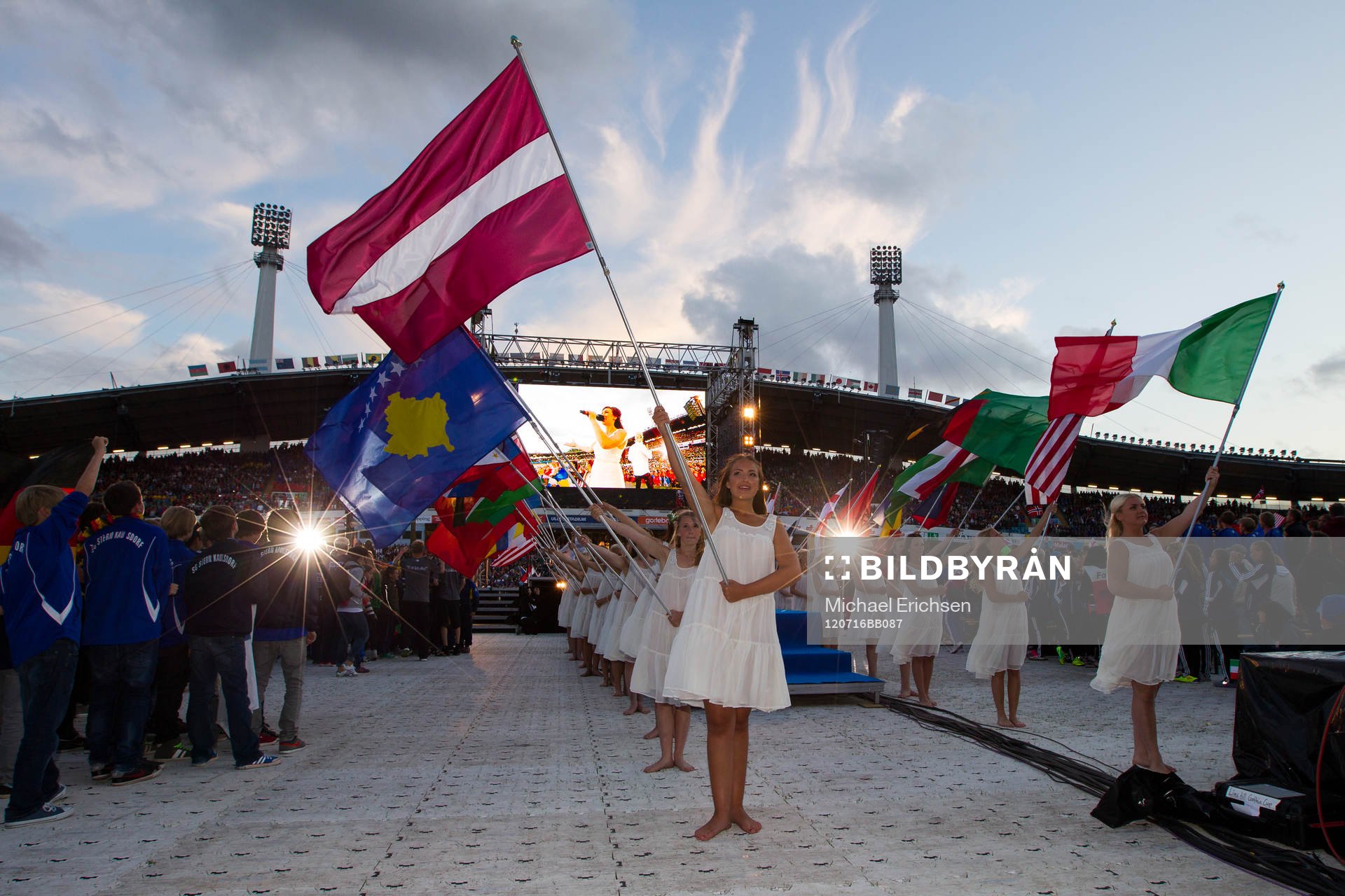 Fotboll, Gothia Cup, Invigning