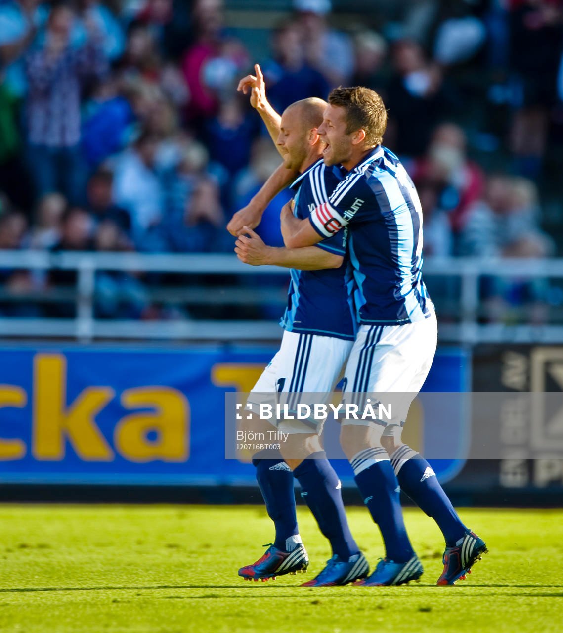 Daniel Sjölund och Joona Toivio, Djurgården, jubel