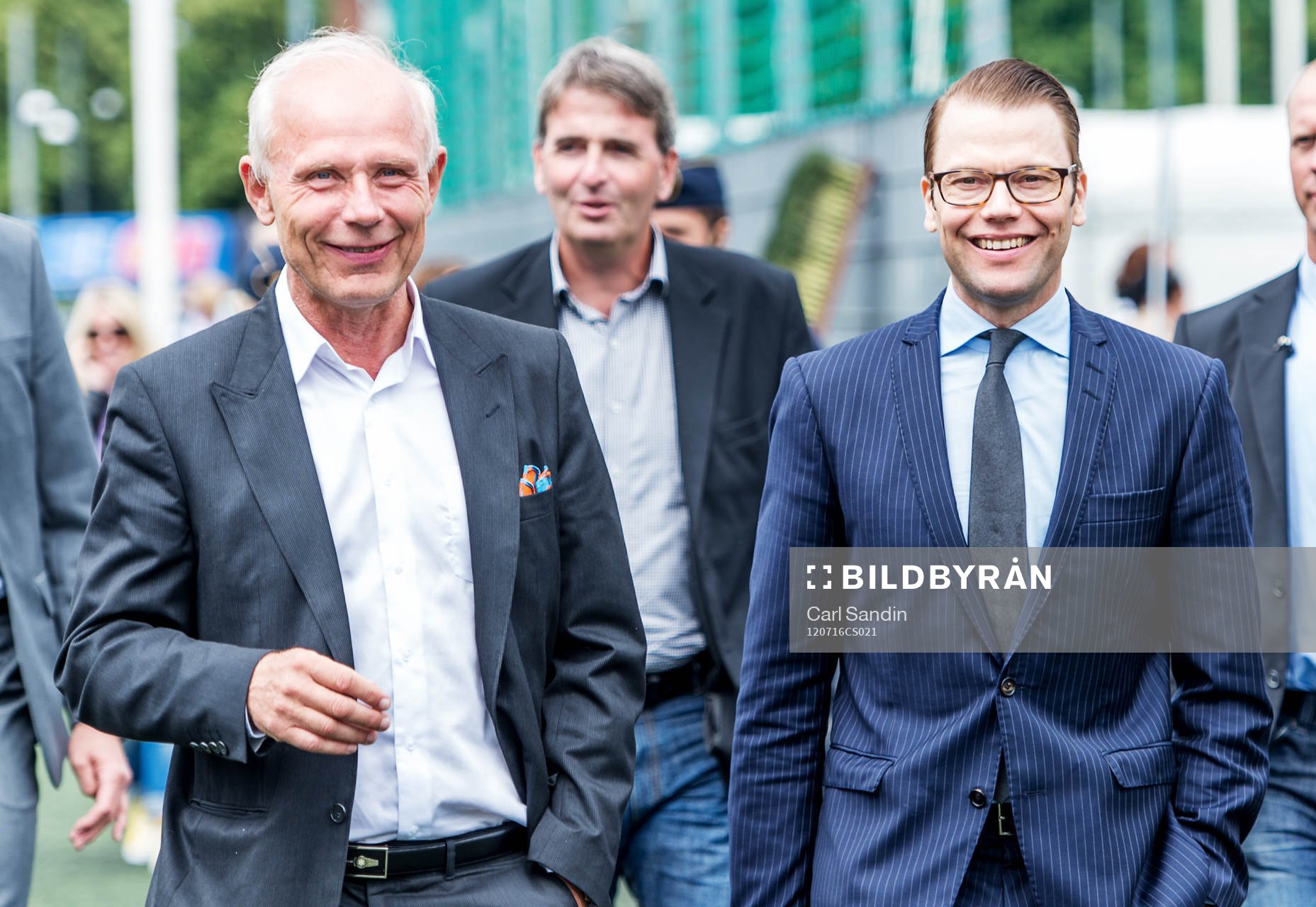 Dennis Andersson, generasekreterare Gothia Cup, Prins Daniel