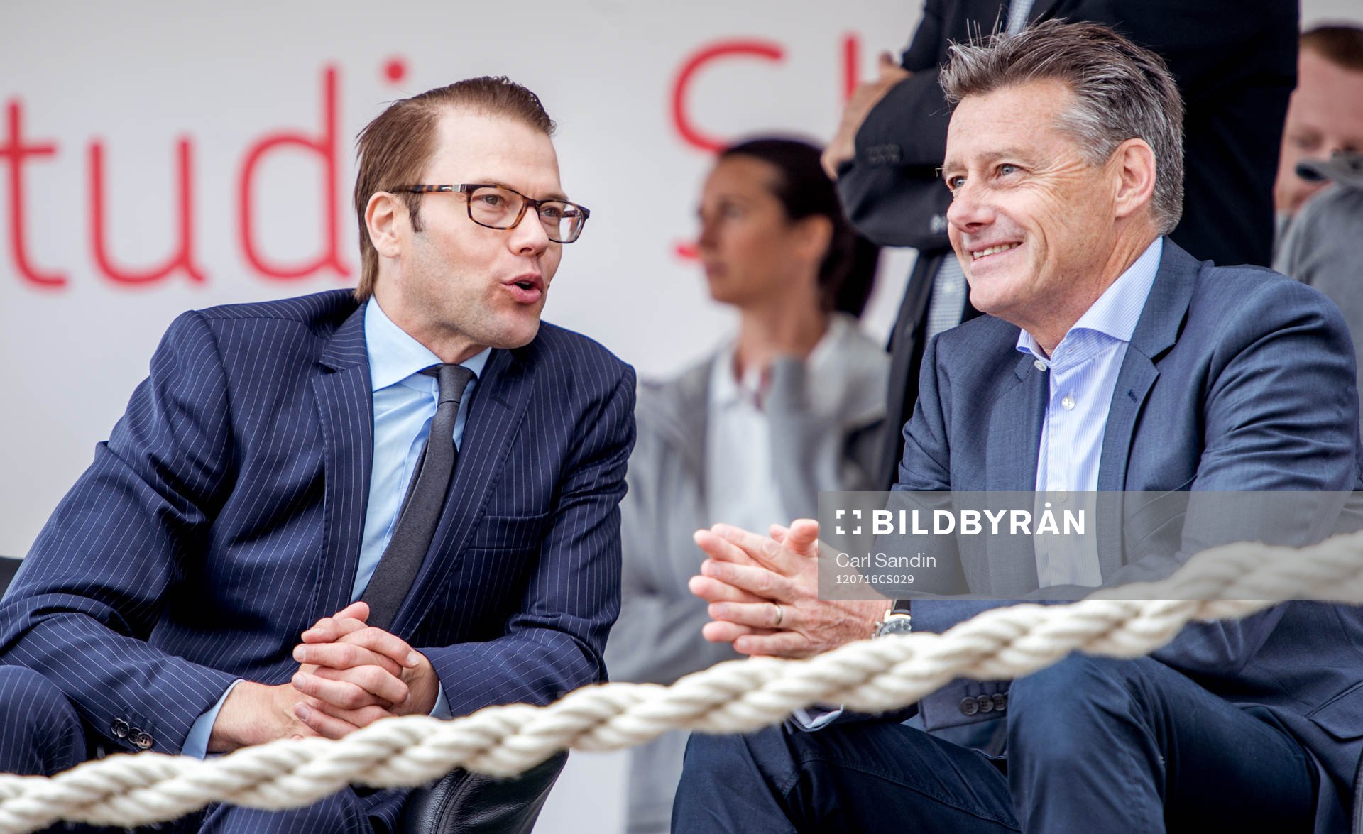 Prins Daniel i samtal med Stefan Lundin, sportdirektör SEF