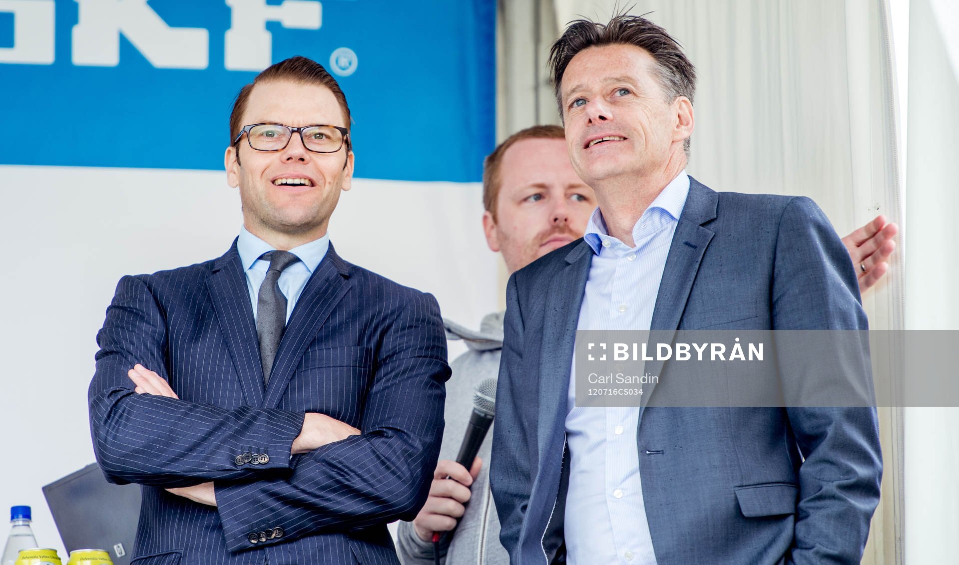 Prins Daniel i samtal med Stefan Lundin, sportdirektör SEF