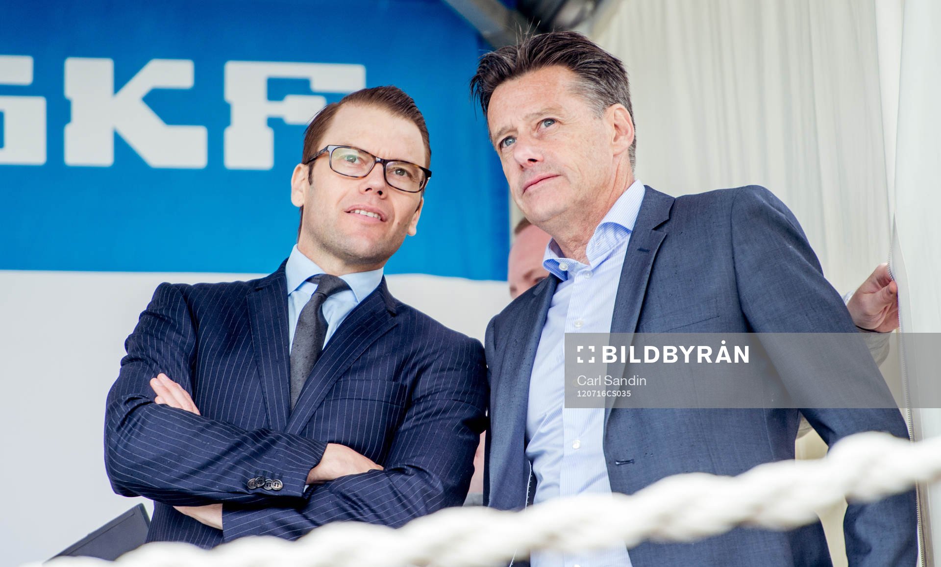 Prins Daniel i samtal med Stefan Lundin, sportdirektör SEF