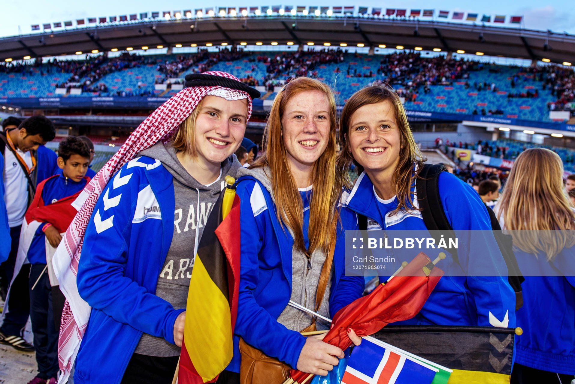 Fotboll, Gothia Cup, Invigning