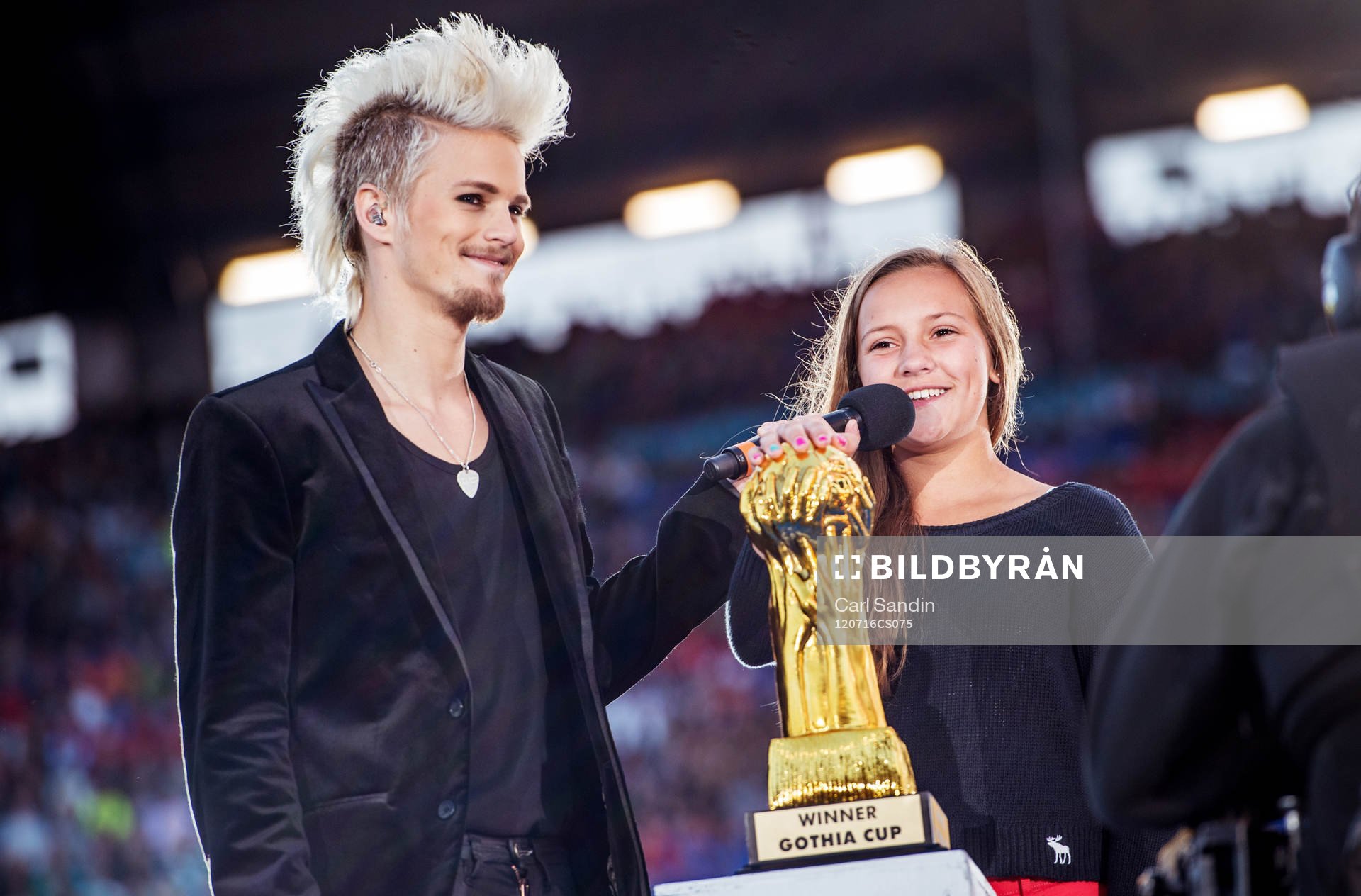 Fotboll, Gothia Cup, Invigning