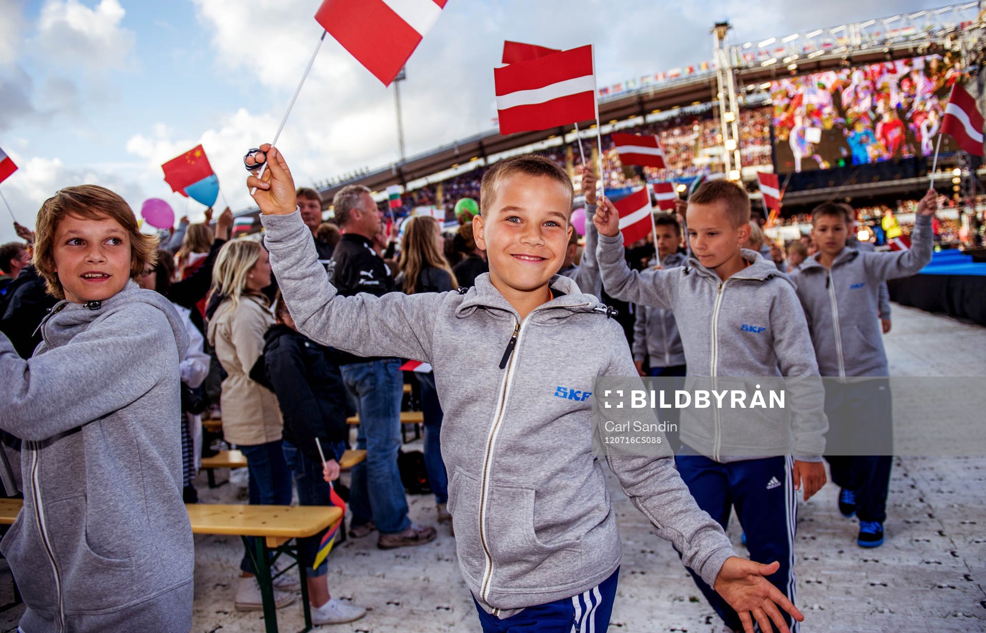 Fotboll, Gothia Cup, Invigning