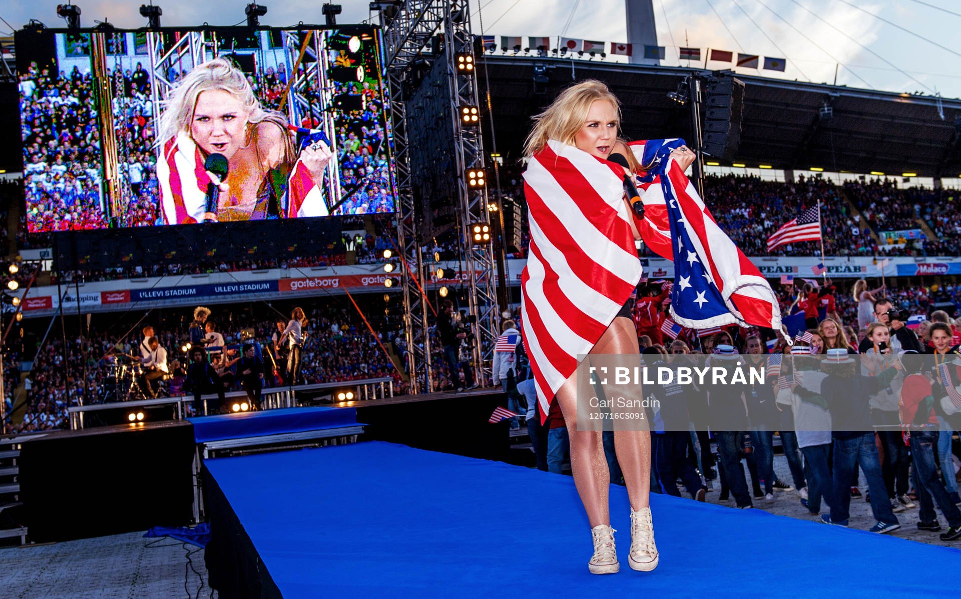 Fotboll, Gothia Cup, Invigning