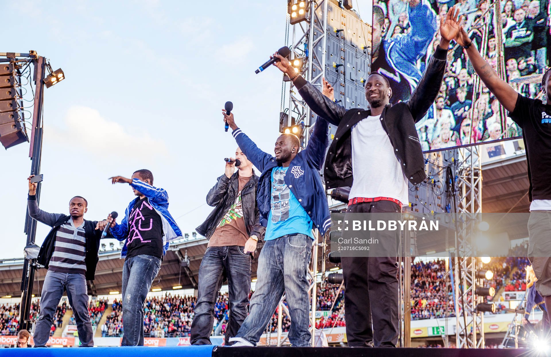 Fotboll, Gothia Cup, Invigning
