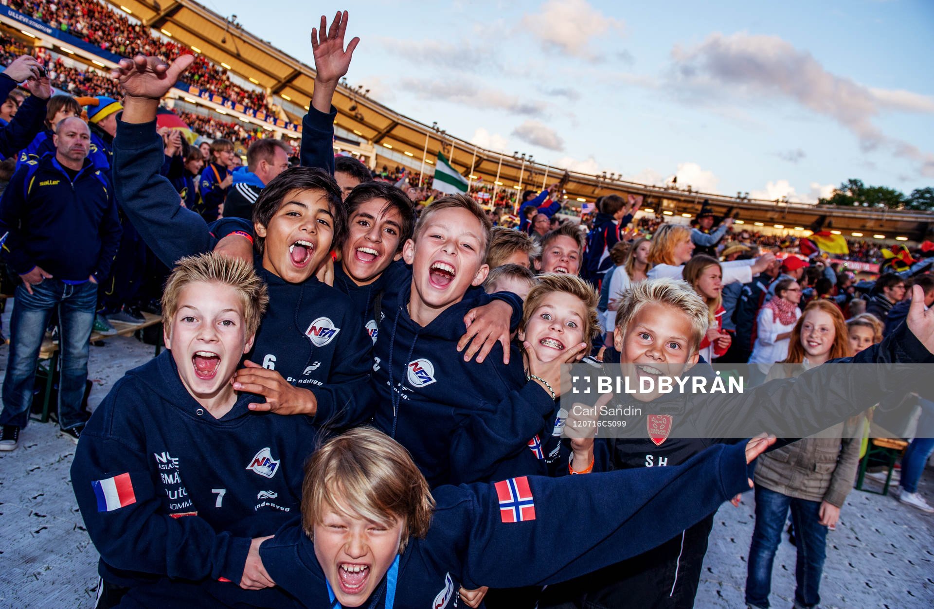 Fotboll, Gothia Cup, Invigning