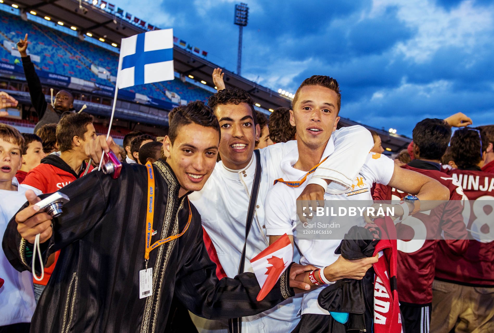 Fotboll, Gothia Cup, Invigning