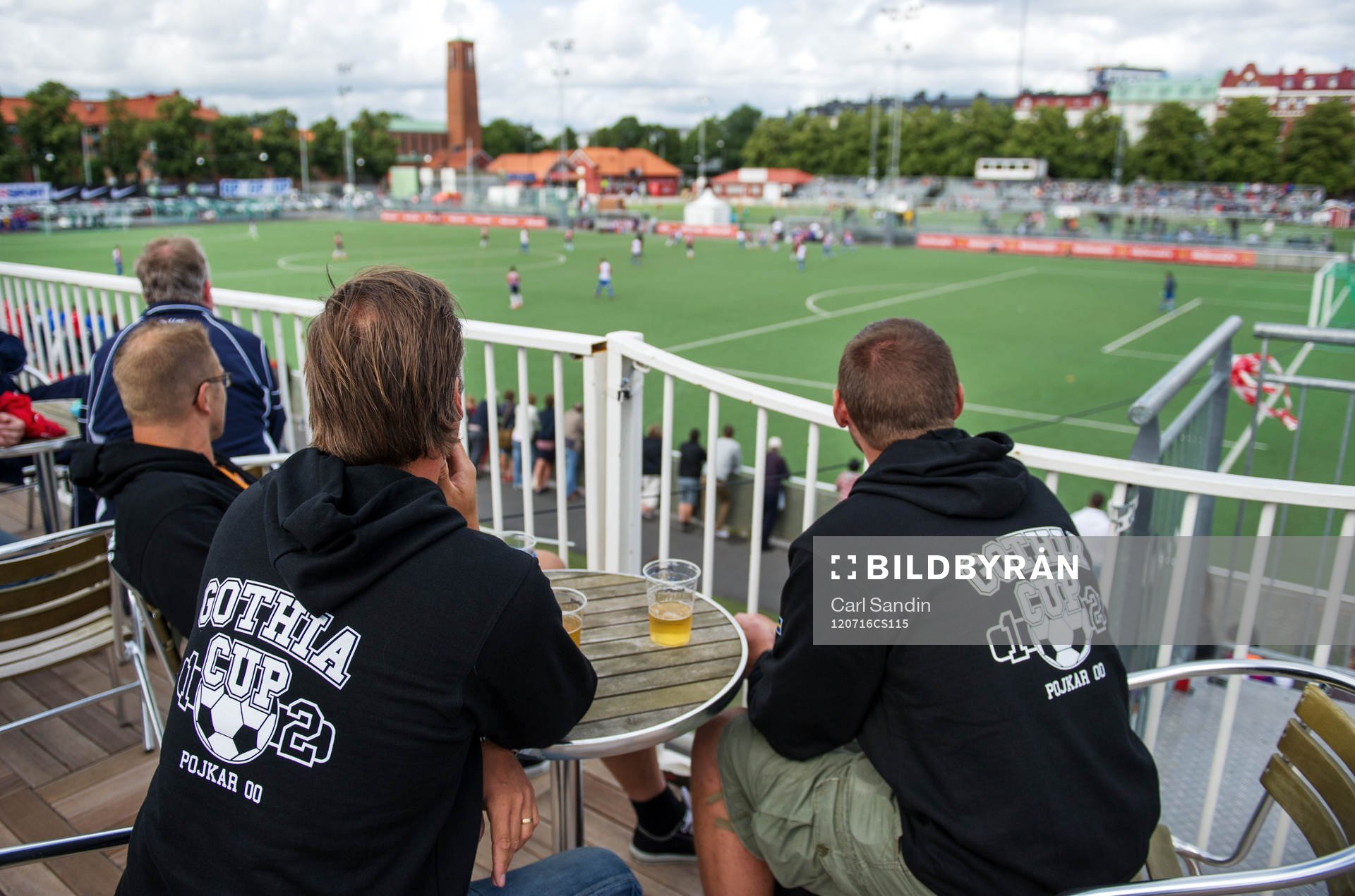 Fotboll, Gothia Cup, Måndag